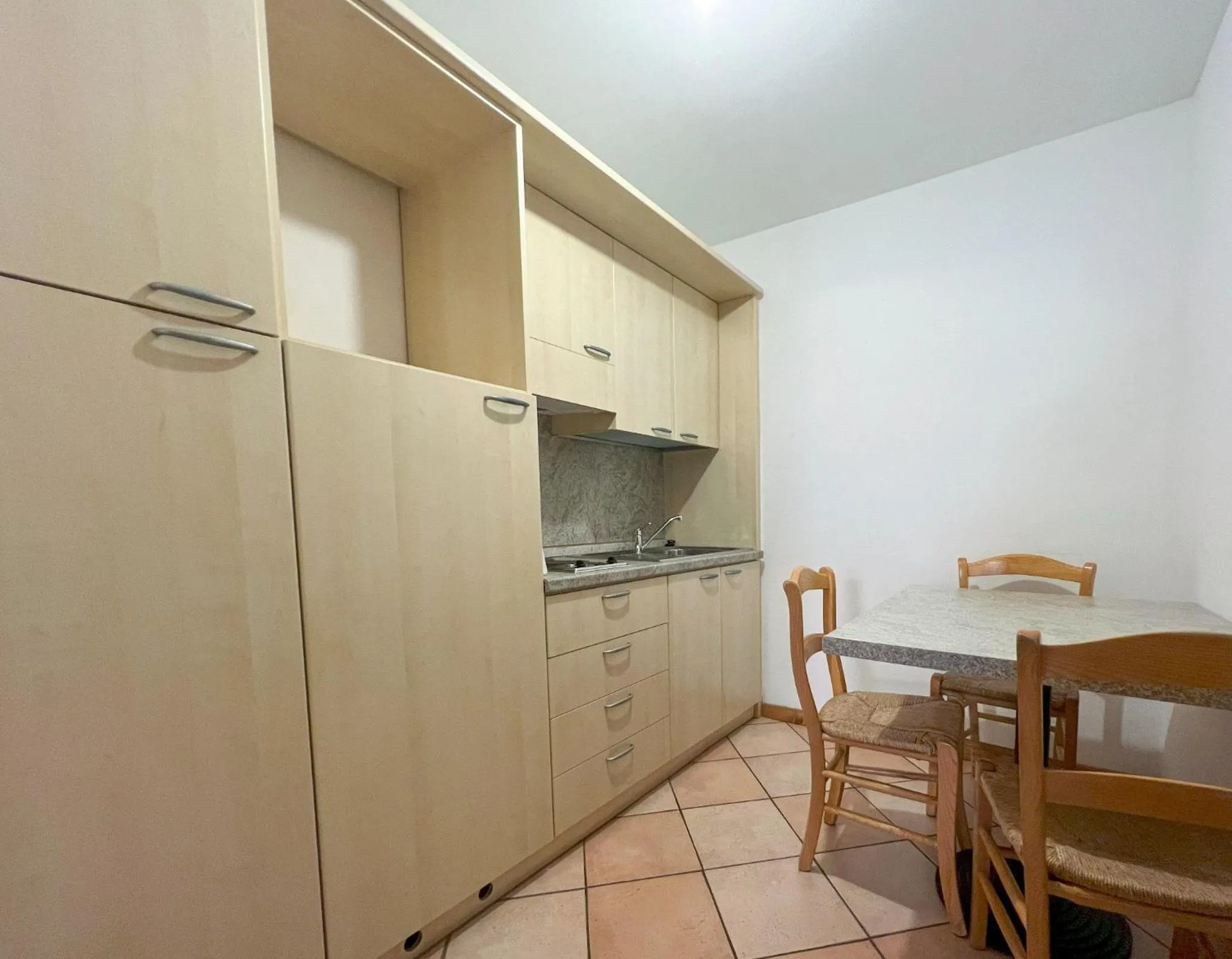 kitchen in Hotel Residence Dahu