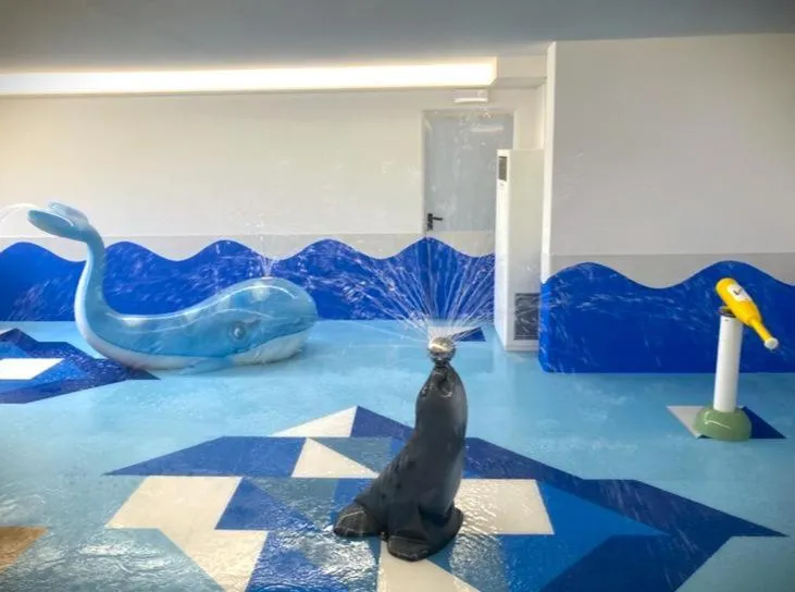 Aqua park in Hotel Residence Dahu