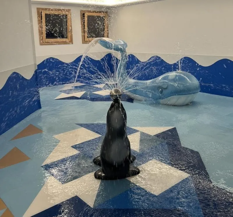 Aqua park in Hotel Residence Dahu