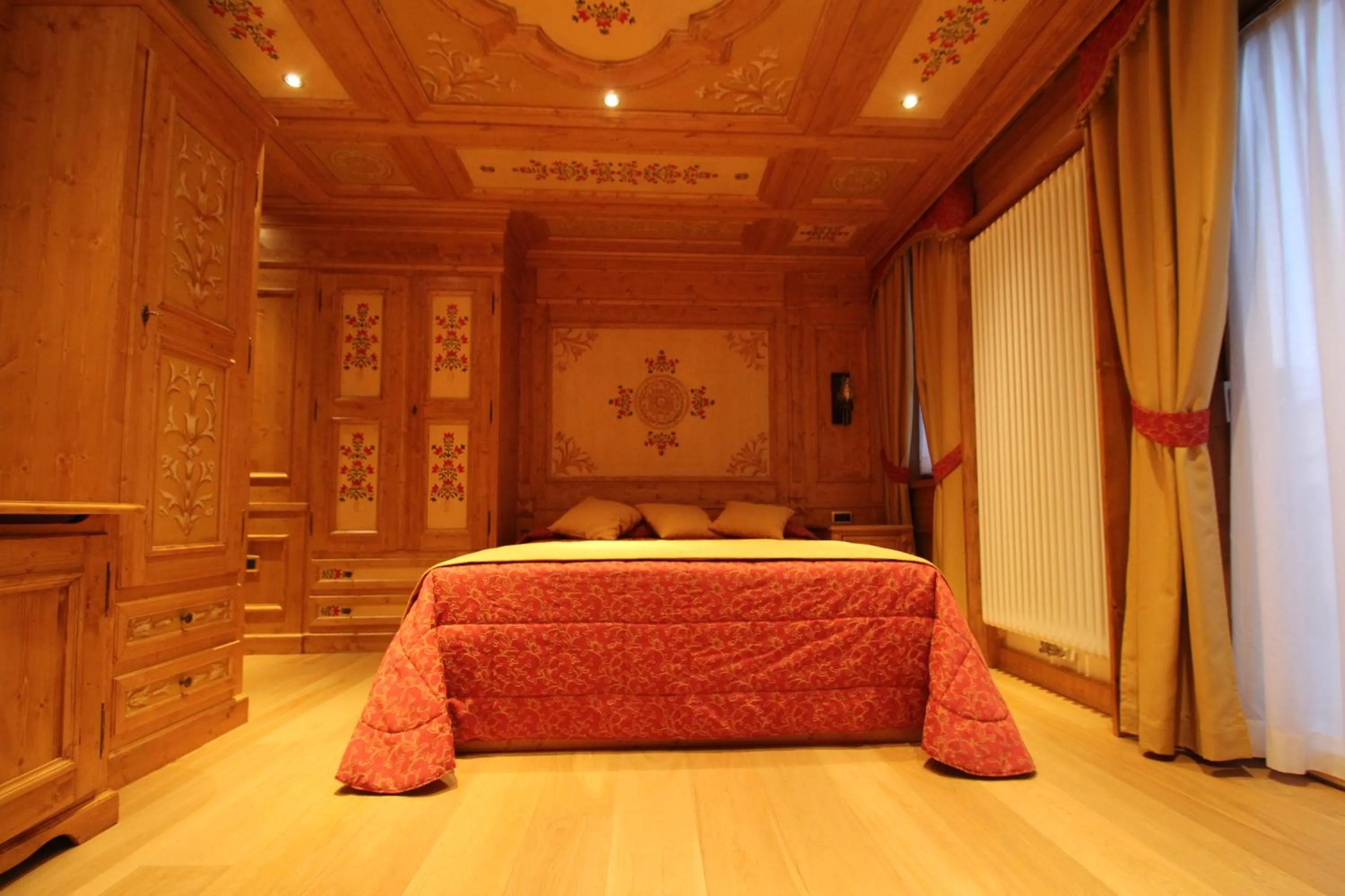 Bedroom, Bed in Hotel Residence Dahu
