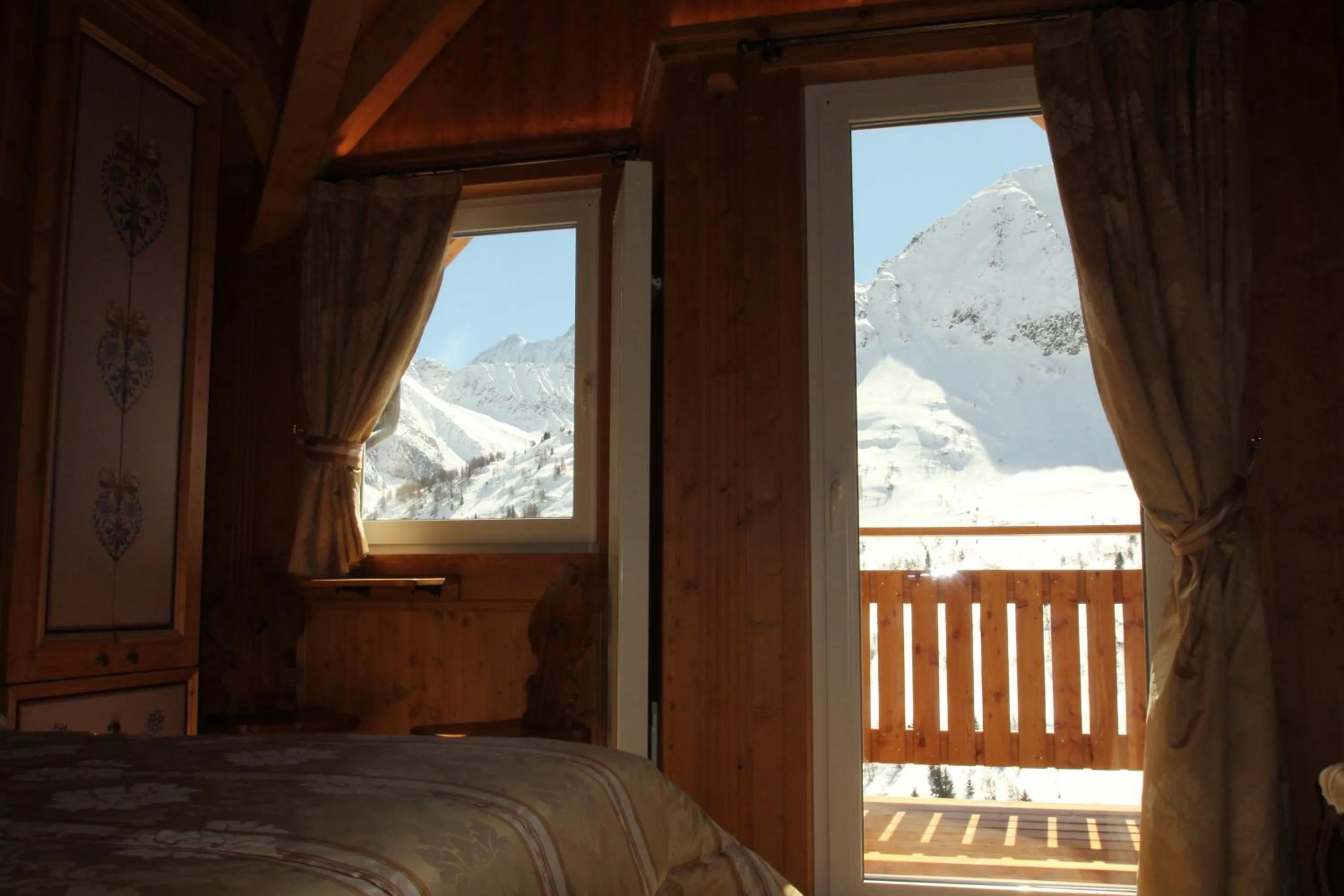 Mountain view, Bed in Hotel Residence Dahu