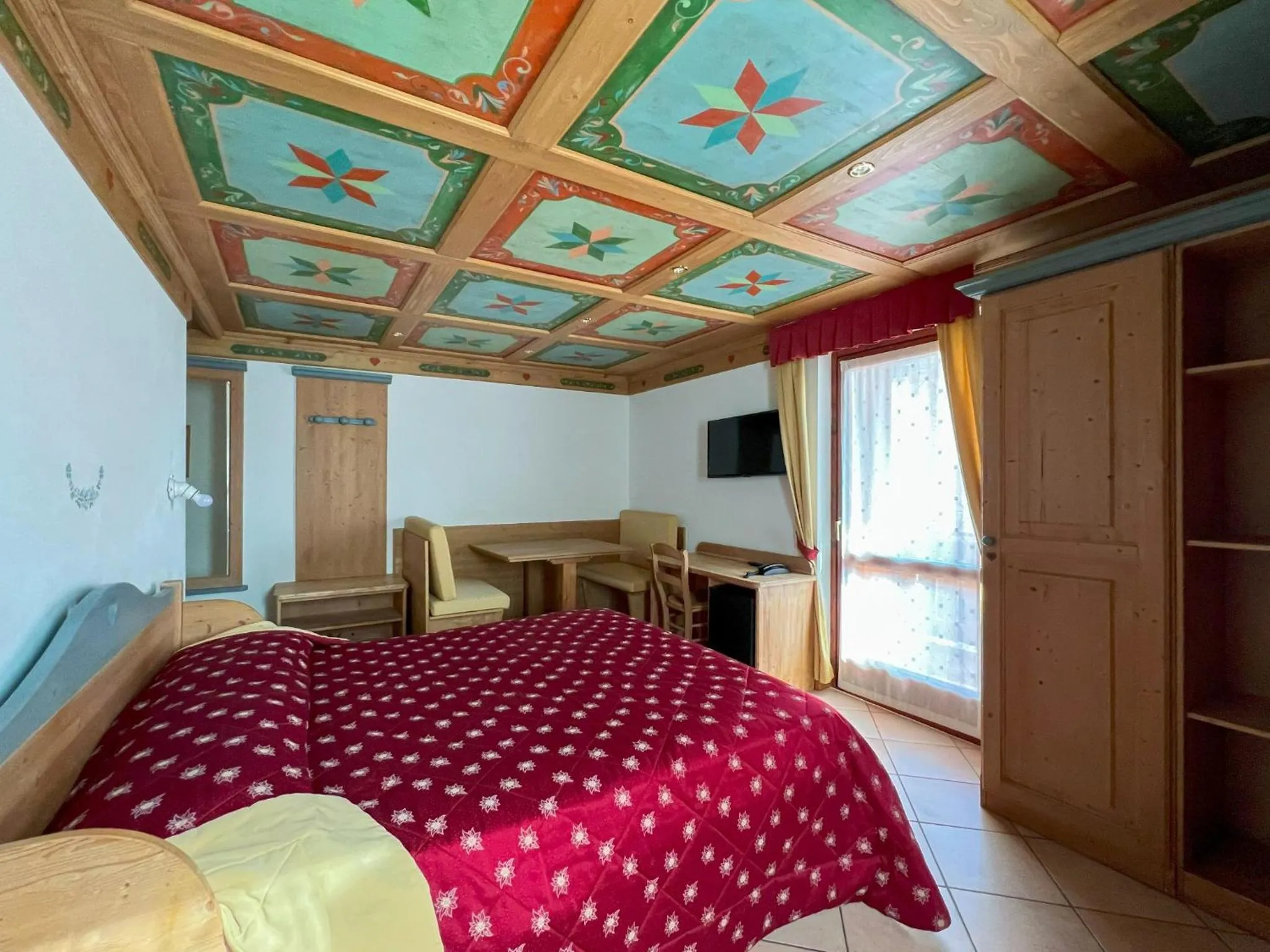 Bed in Hotel Residence Dahu