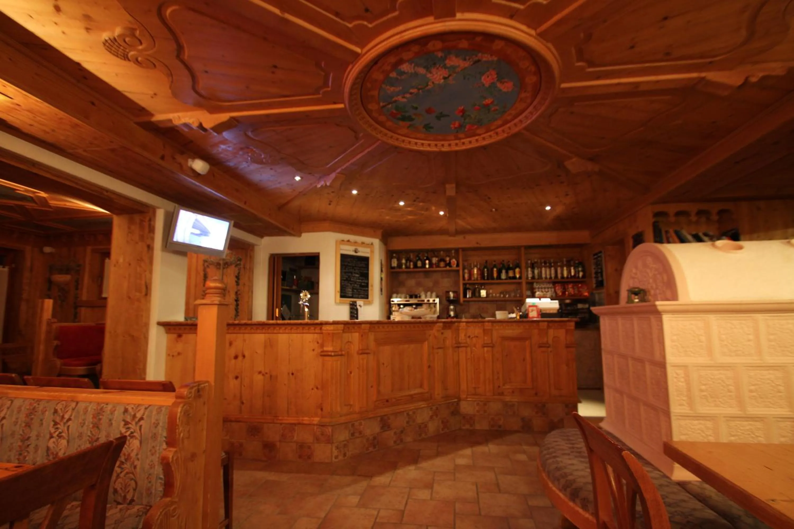Lounge or bar in Hotel Residence Dahu
