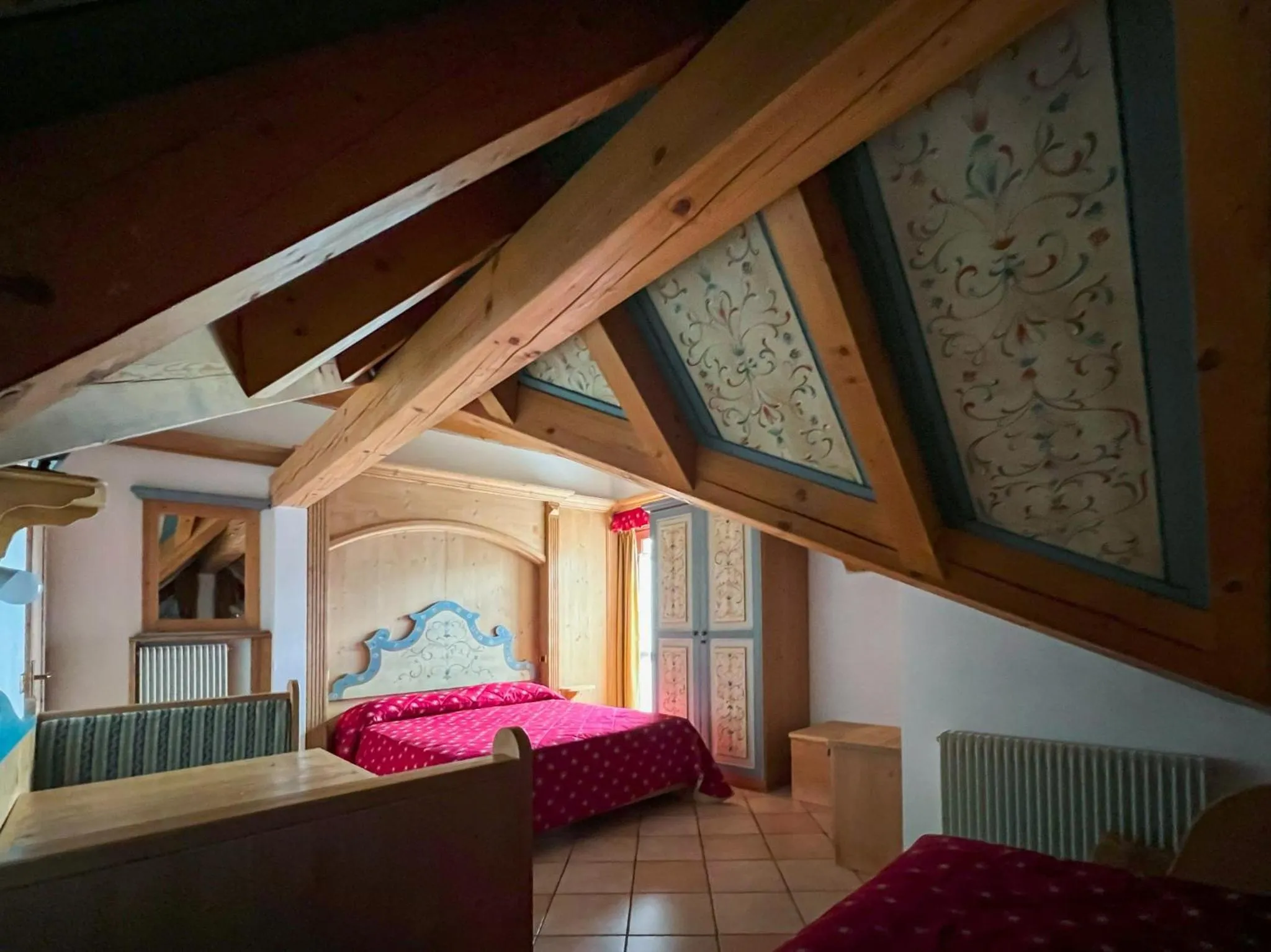 Bed in Hotel Residence Dahu