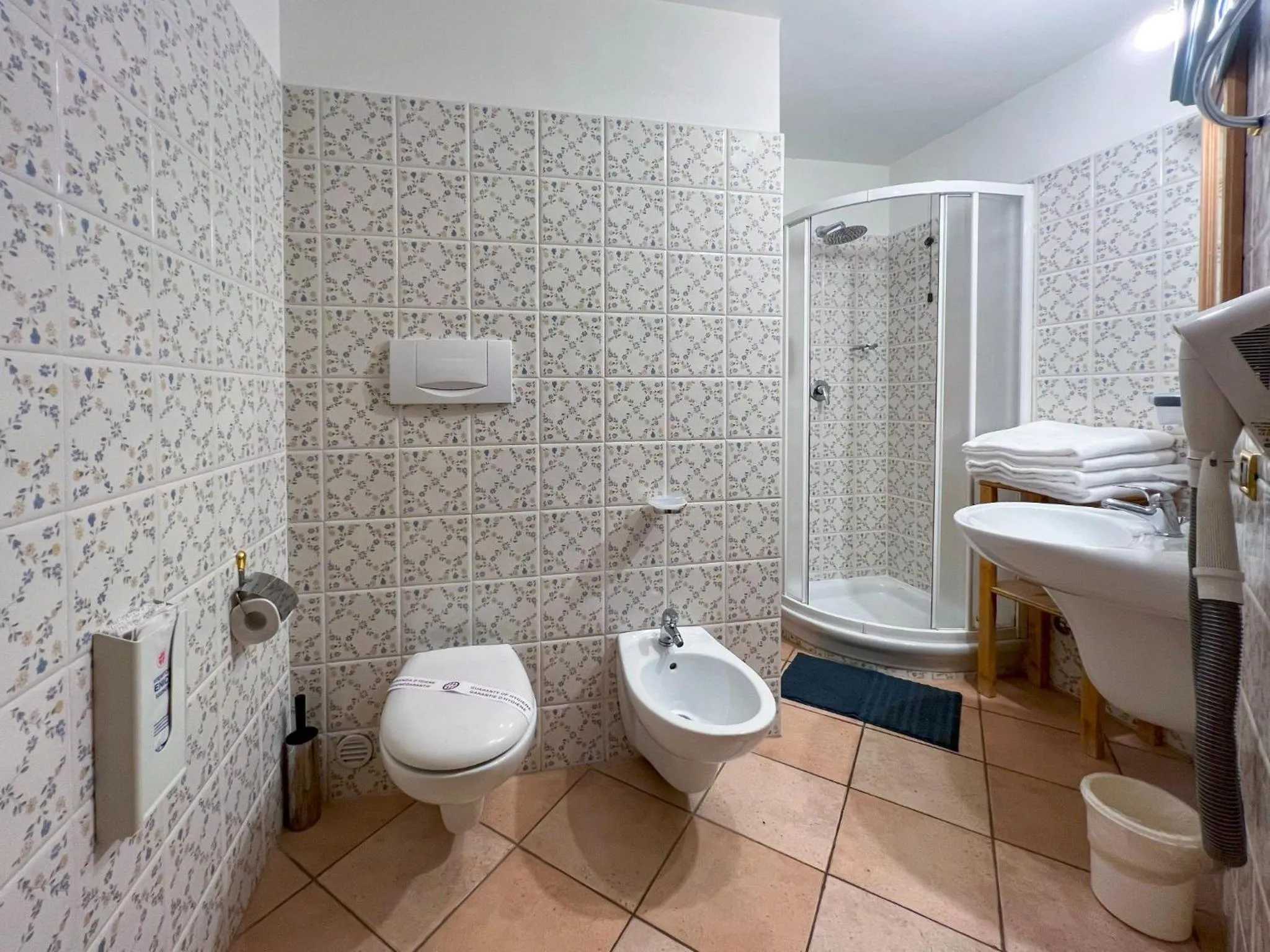 Bathroom in Hotel Residence Dahu