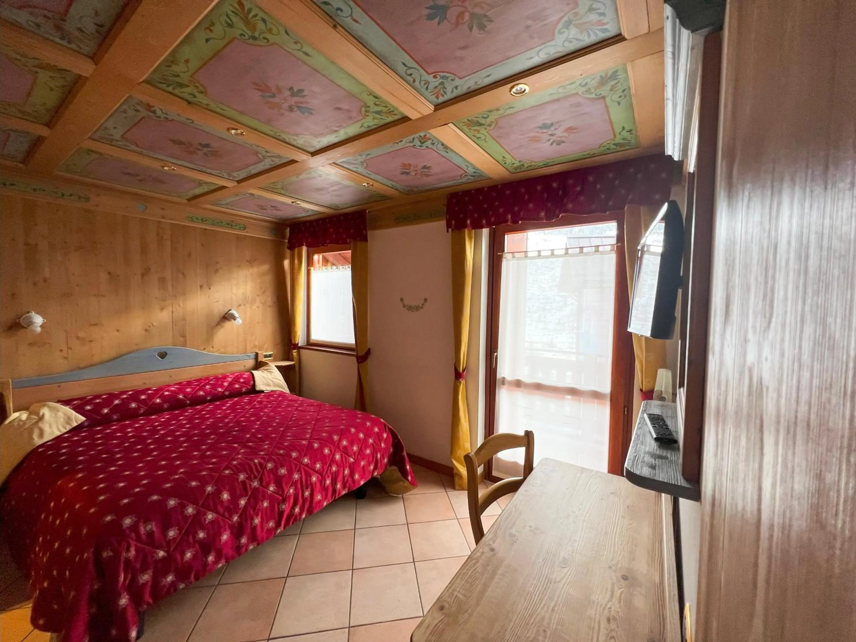 Bedroom, Bed in Hotel Residence Dahu