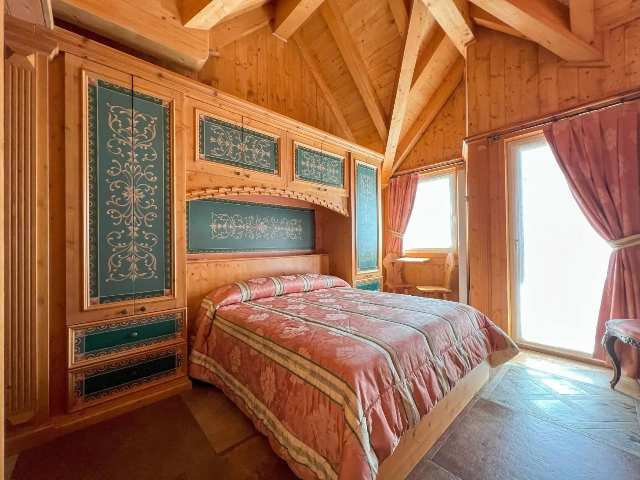 Bed in Hotel Residence Dahu