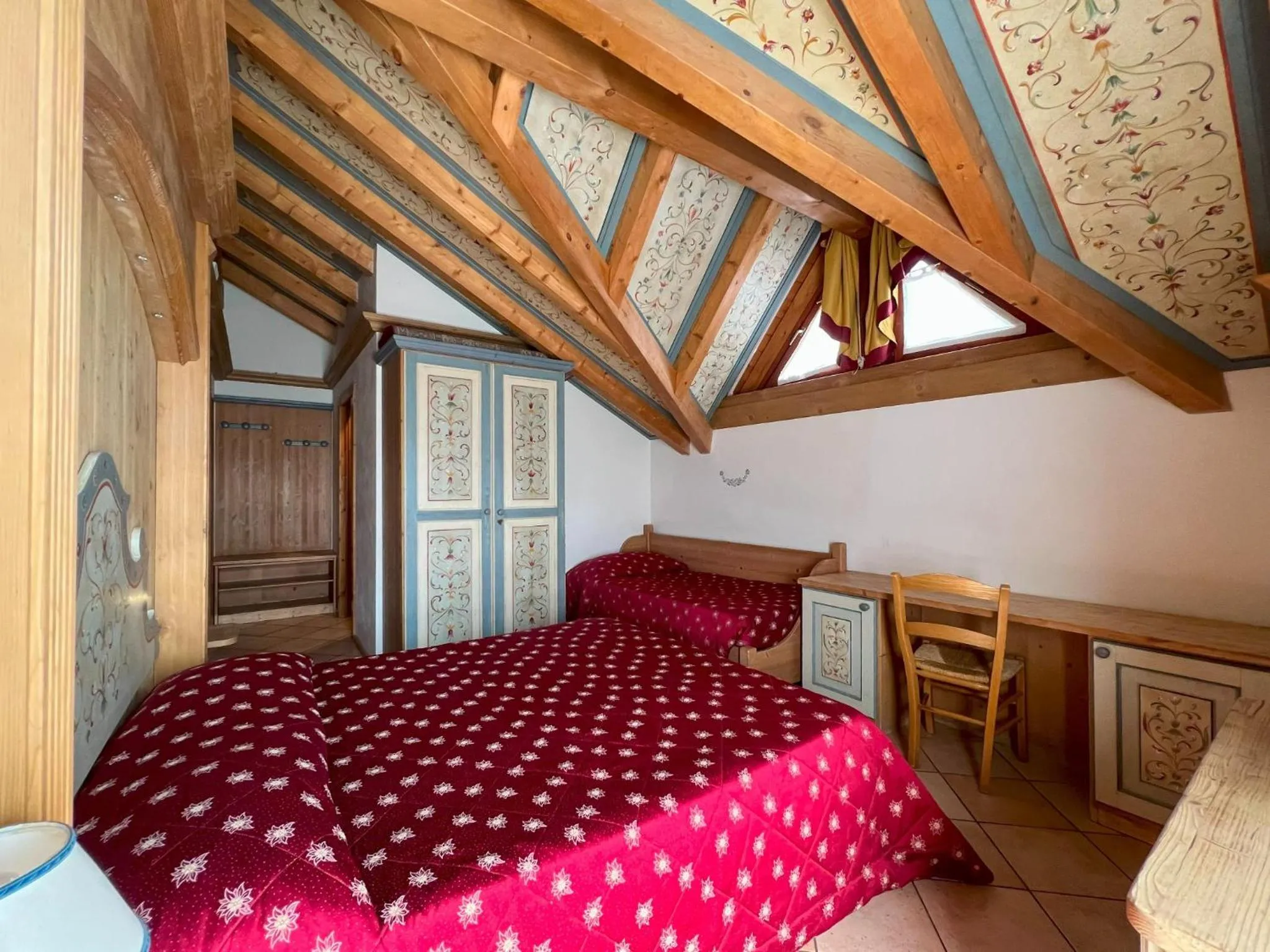 Bed in Hotel Residence Dahu