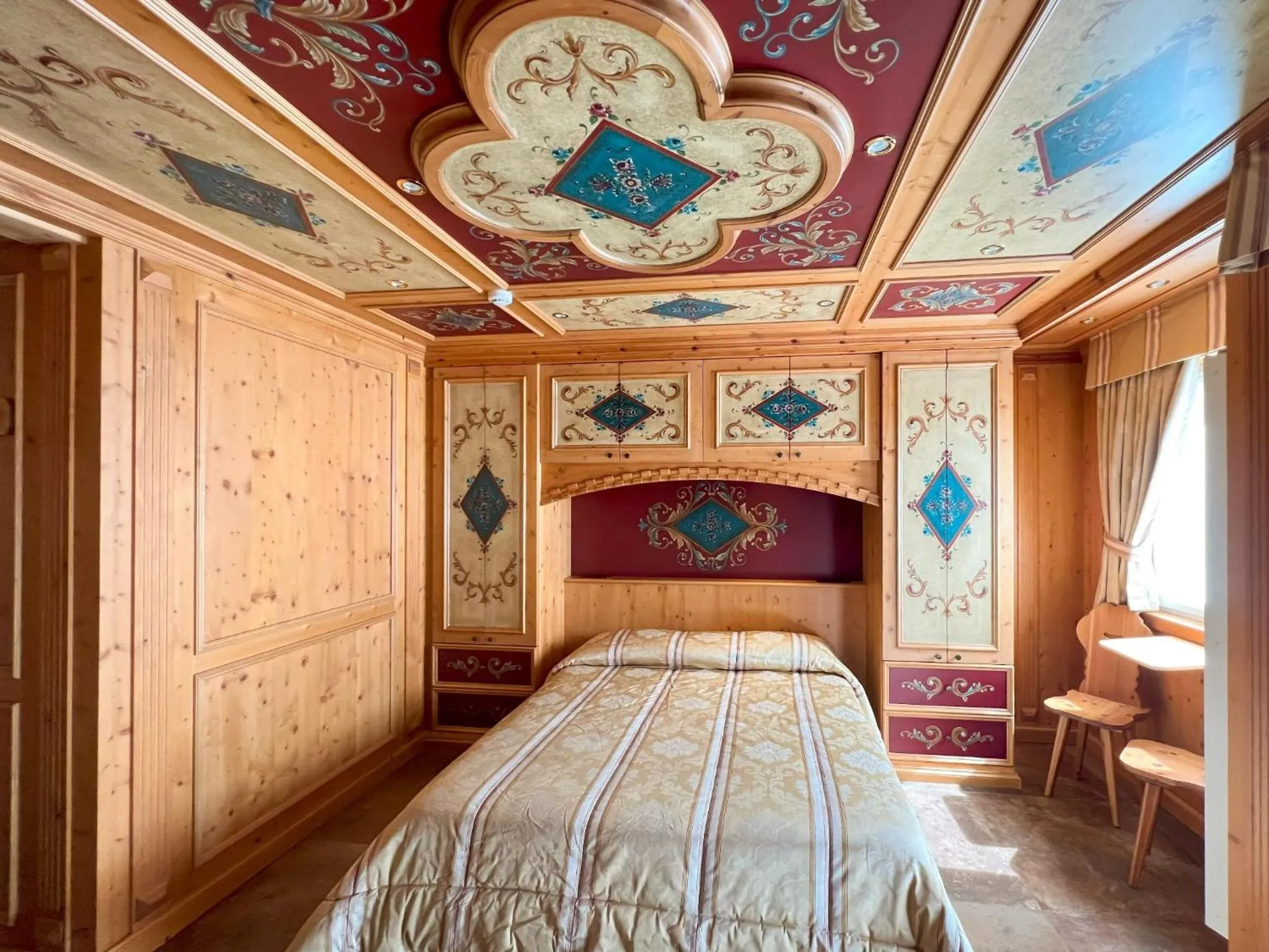 Bed in Hotel Residence Dahu