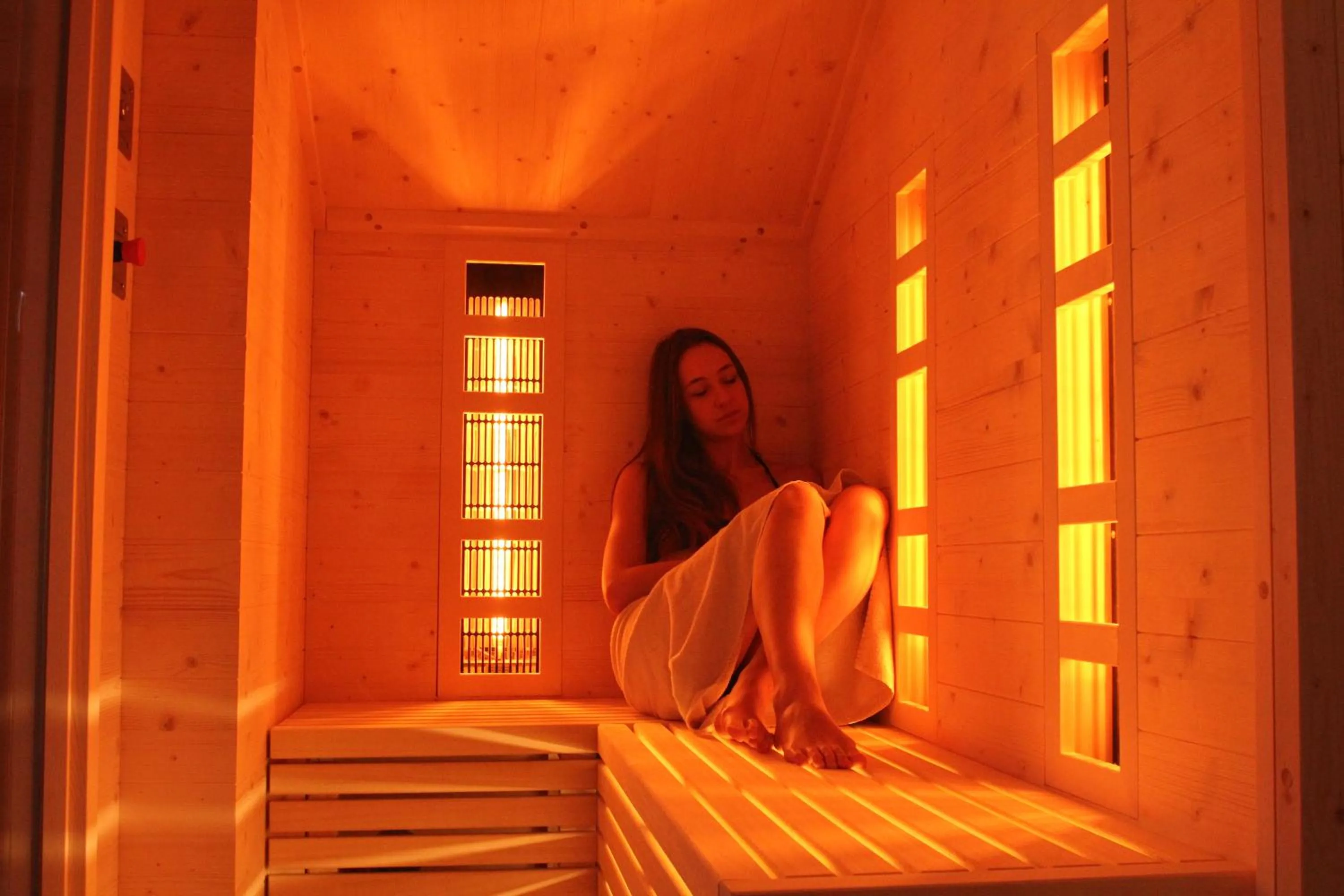 Sauna in Hotel Residence Dahu