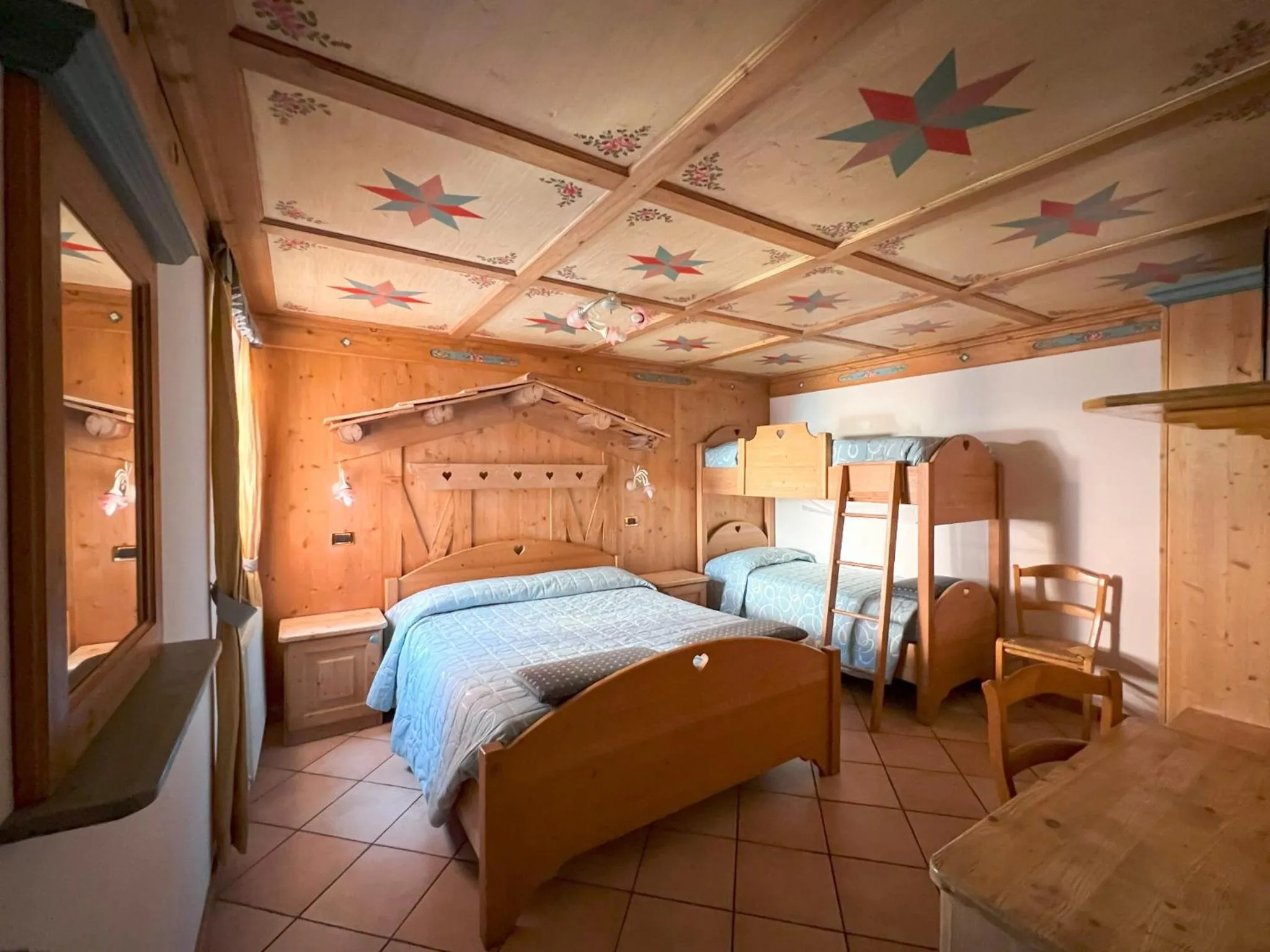Bed in Hotel Residence Dahu
