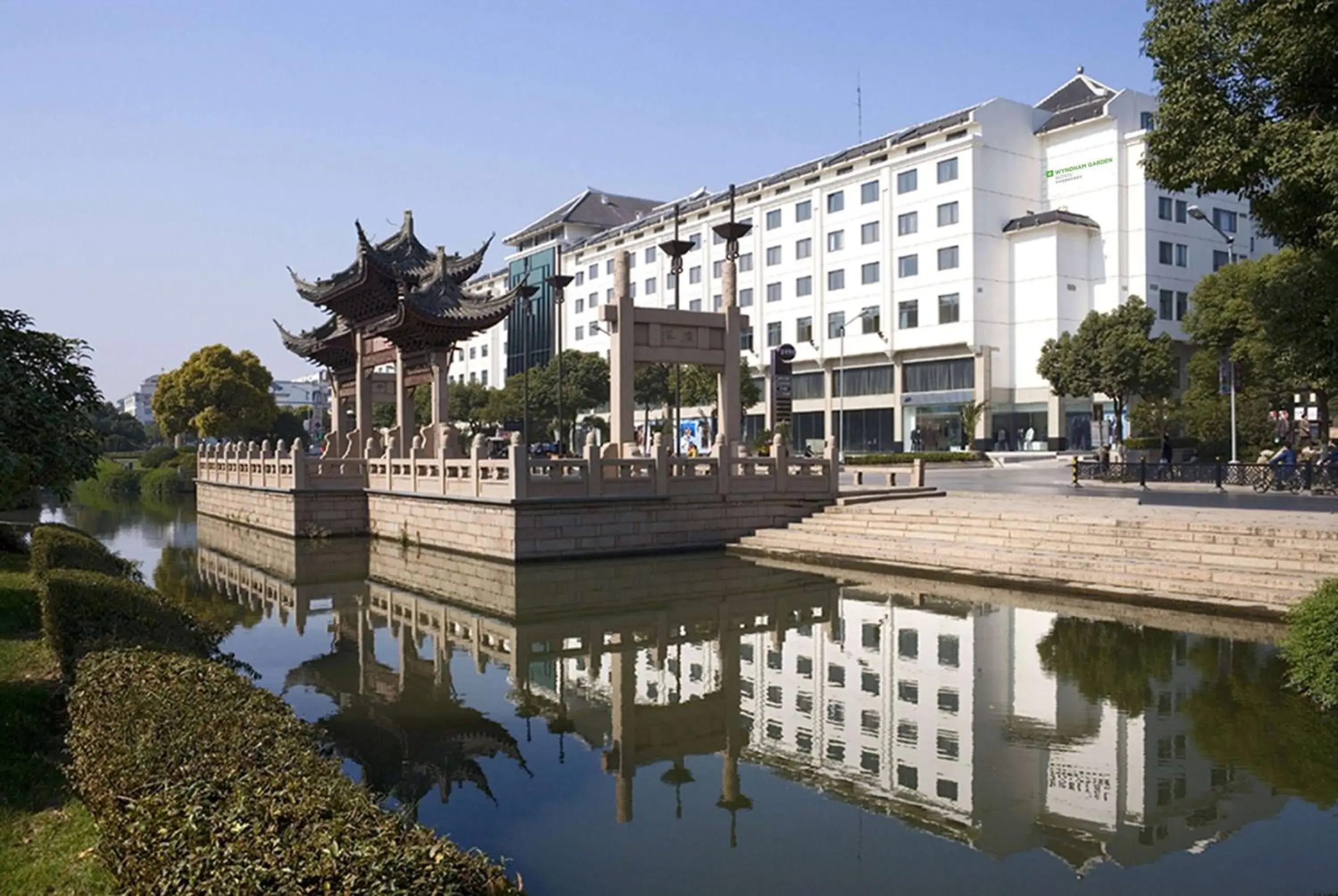 Property building in Wyndham Garden Suzhou Property building in Wyndham Garden Suzhou