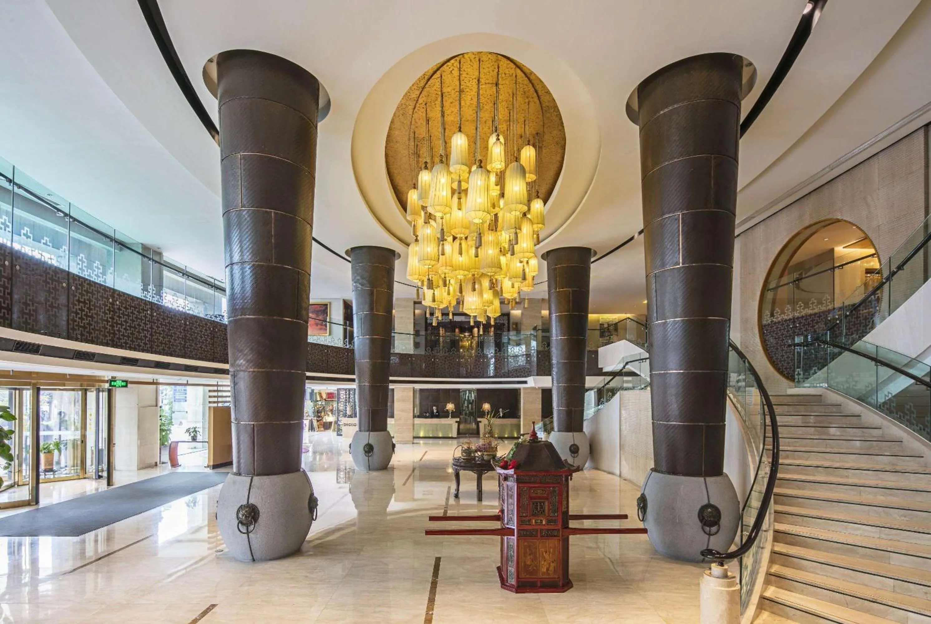Lobby or reception in Wyndham Garden Suzhou