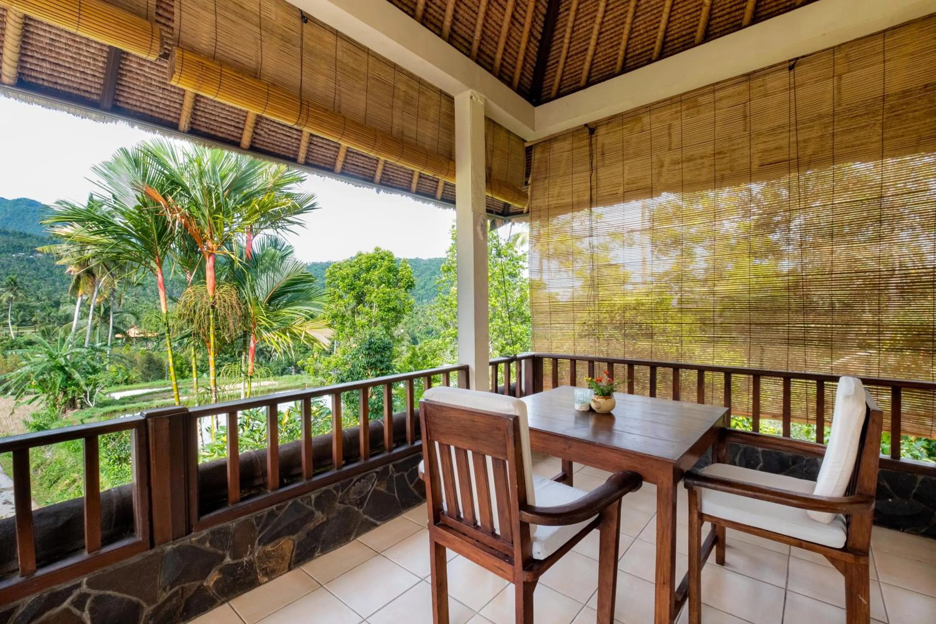 Balcony/Terrace in Villa Manuk