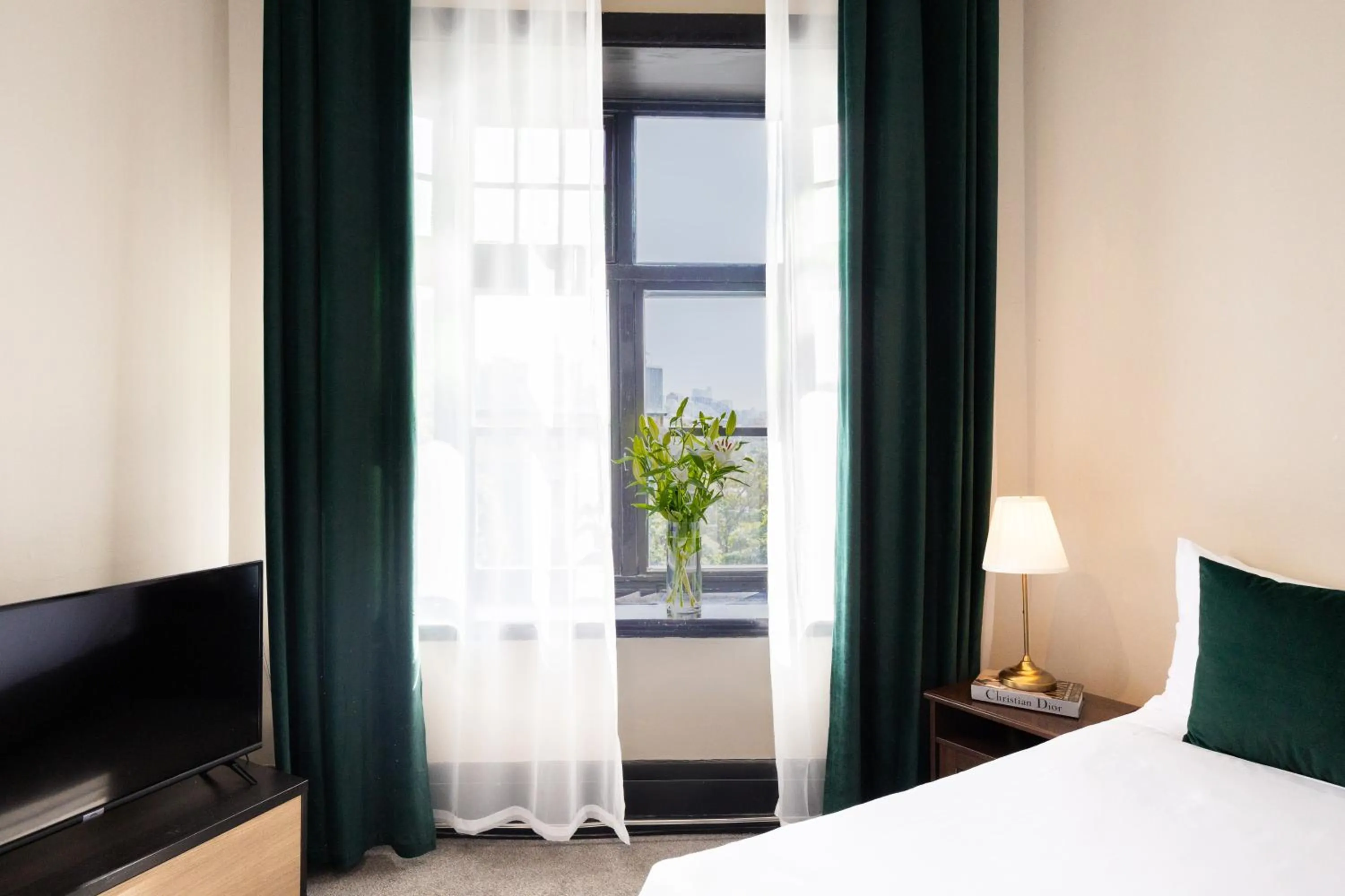 Bed in City Budget Hotel