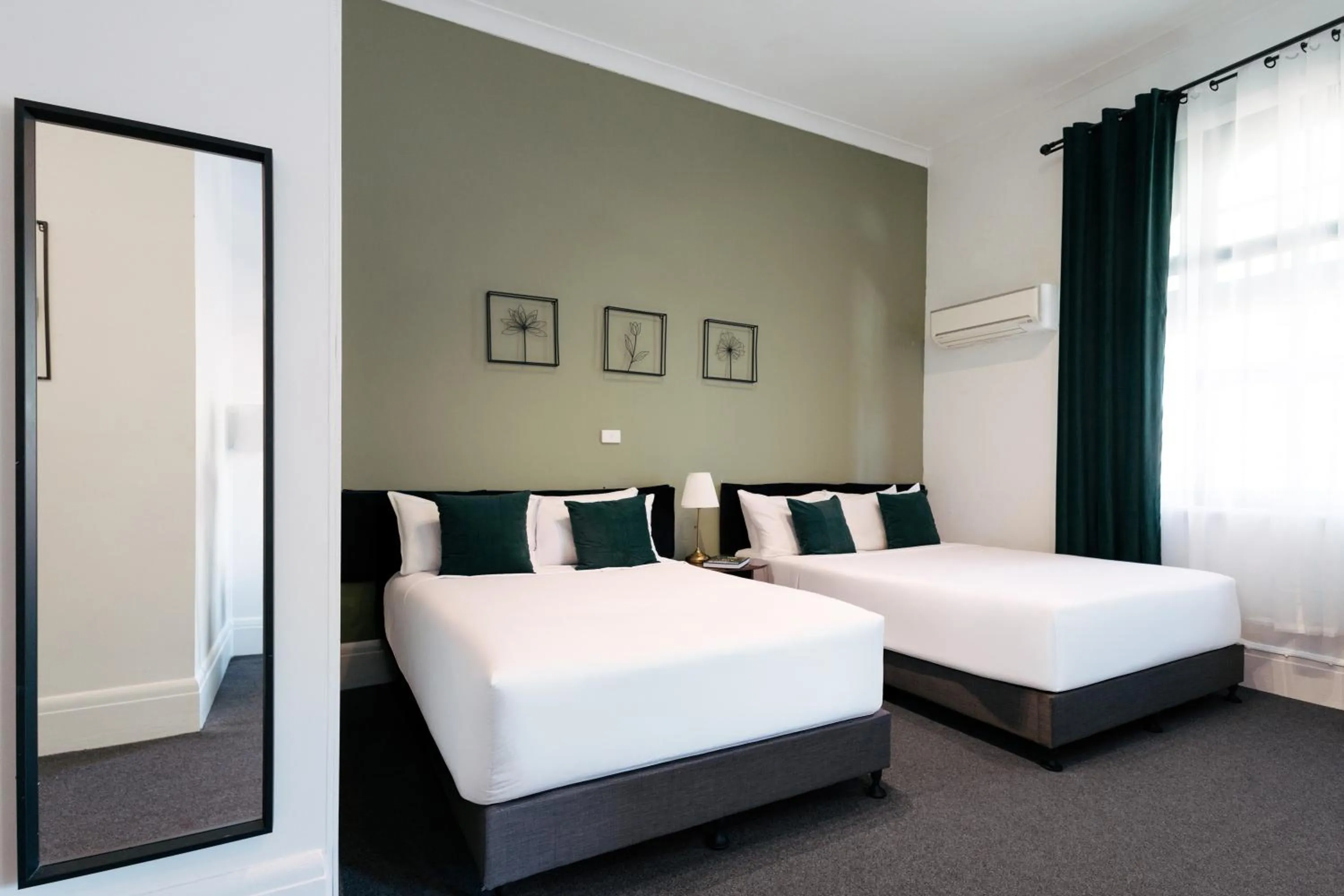 Bed in City Budget Hotel