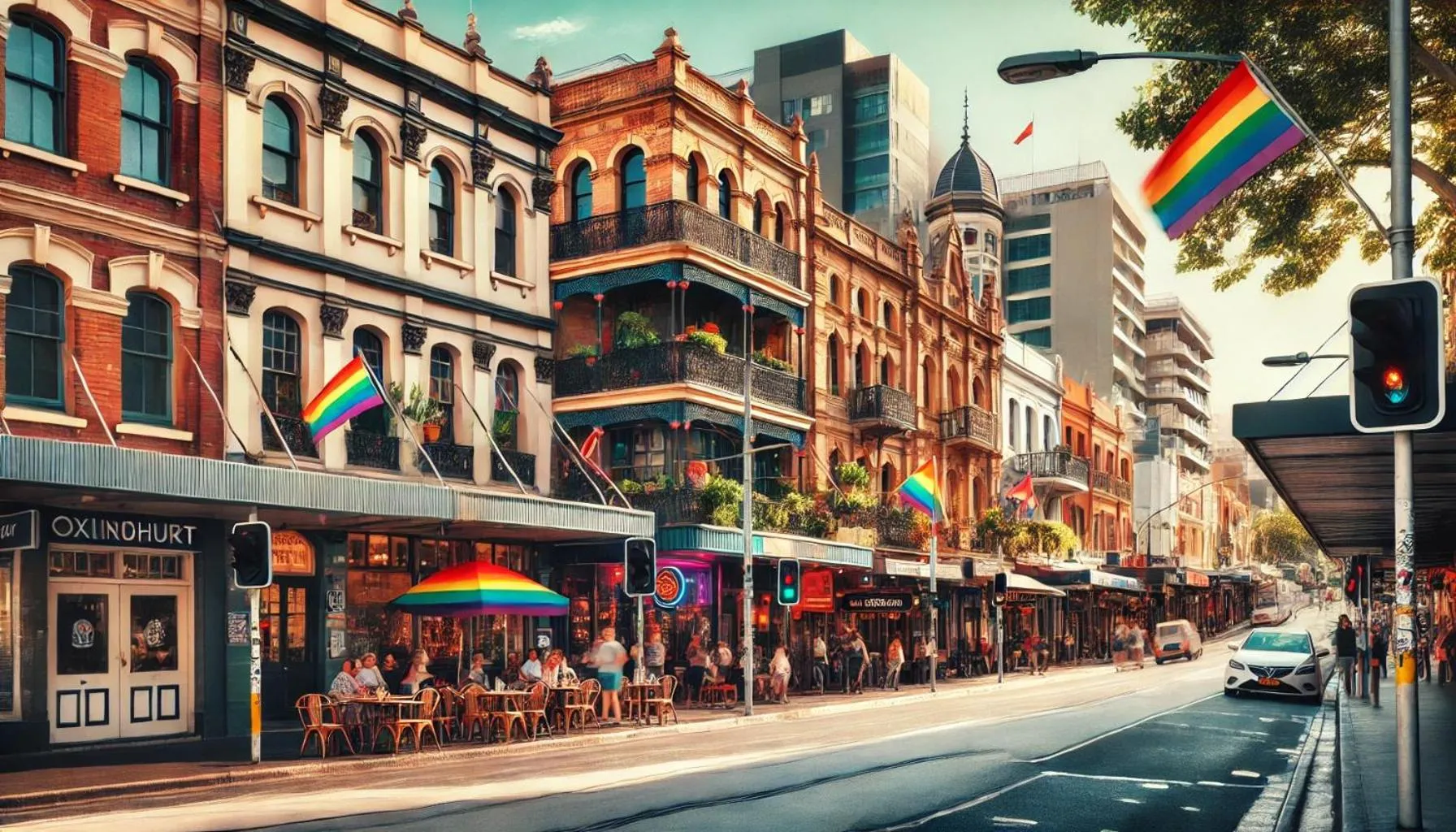 Street view in City Budget Hotel