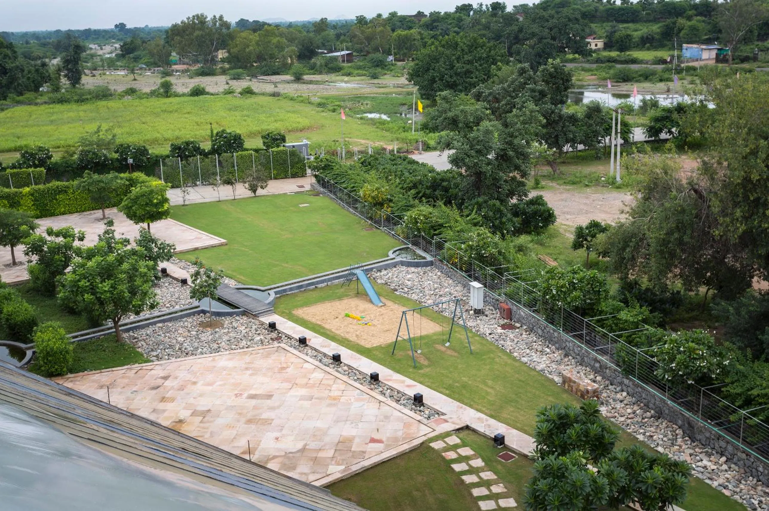 Bird's eye view in Mana Ranakpur