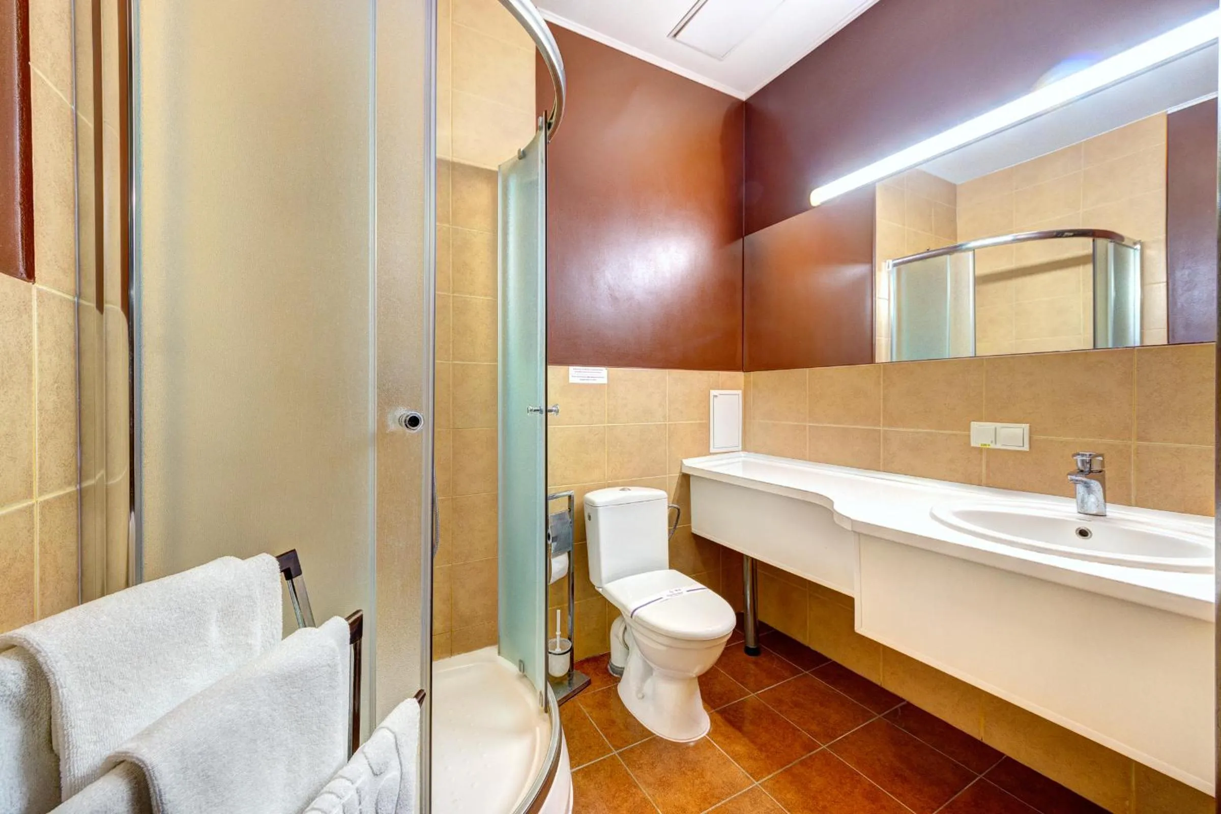 Shower in Terra Nova Sport&Spa Hotel