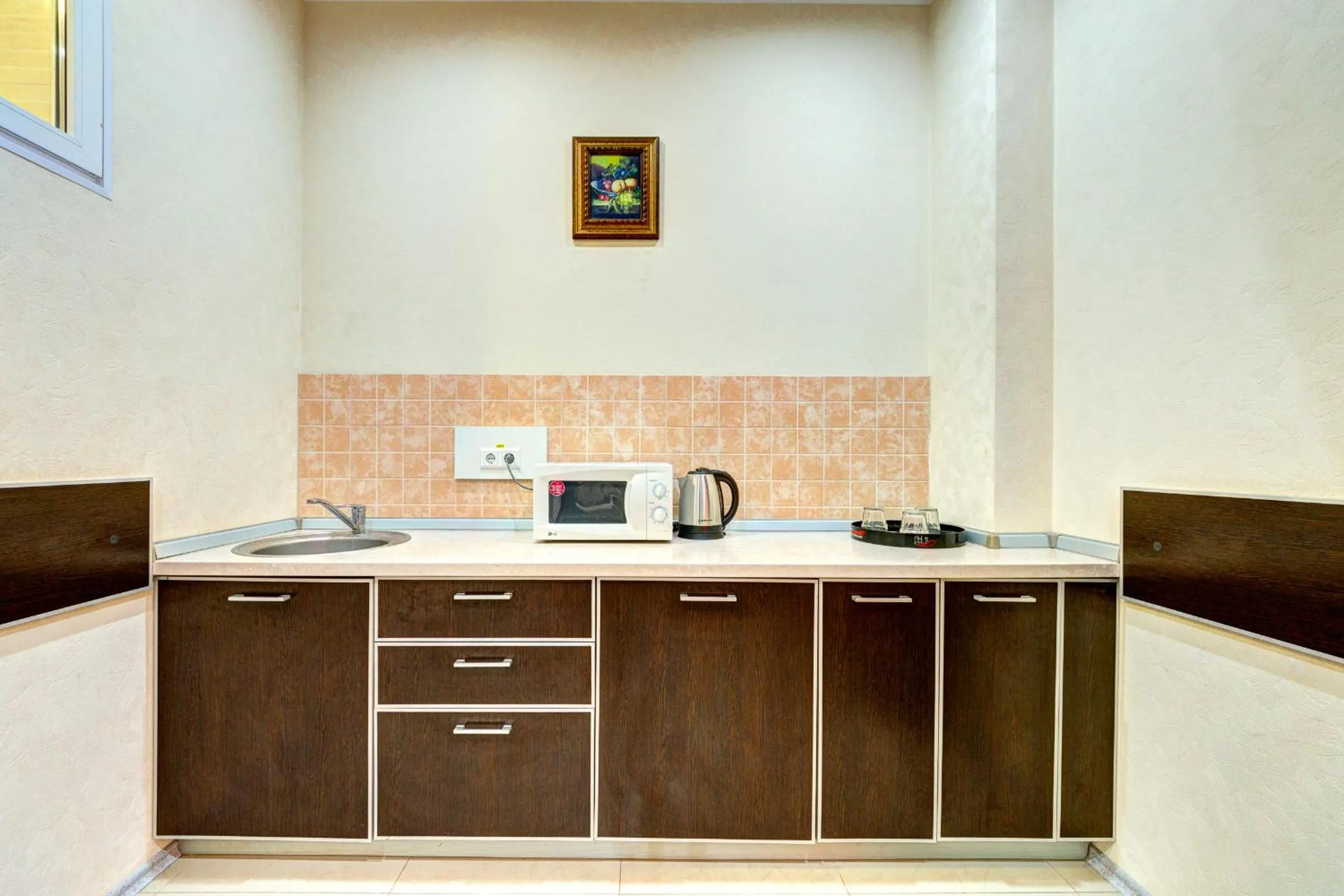 Kitchen or kitchenette in Terra Nova Sport&Spa Hotel