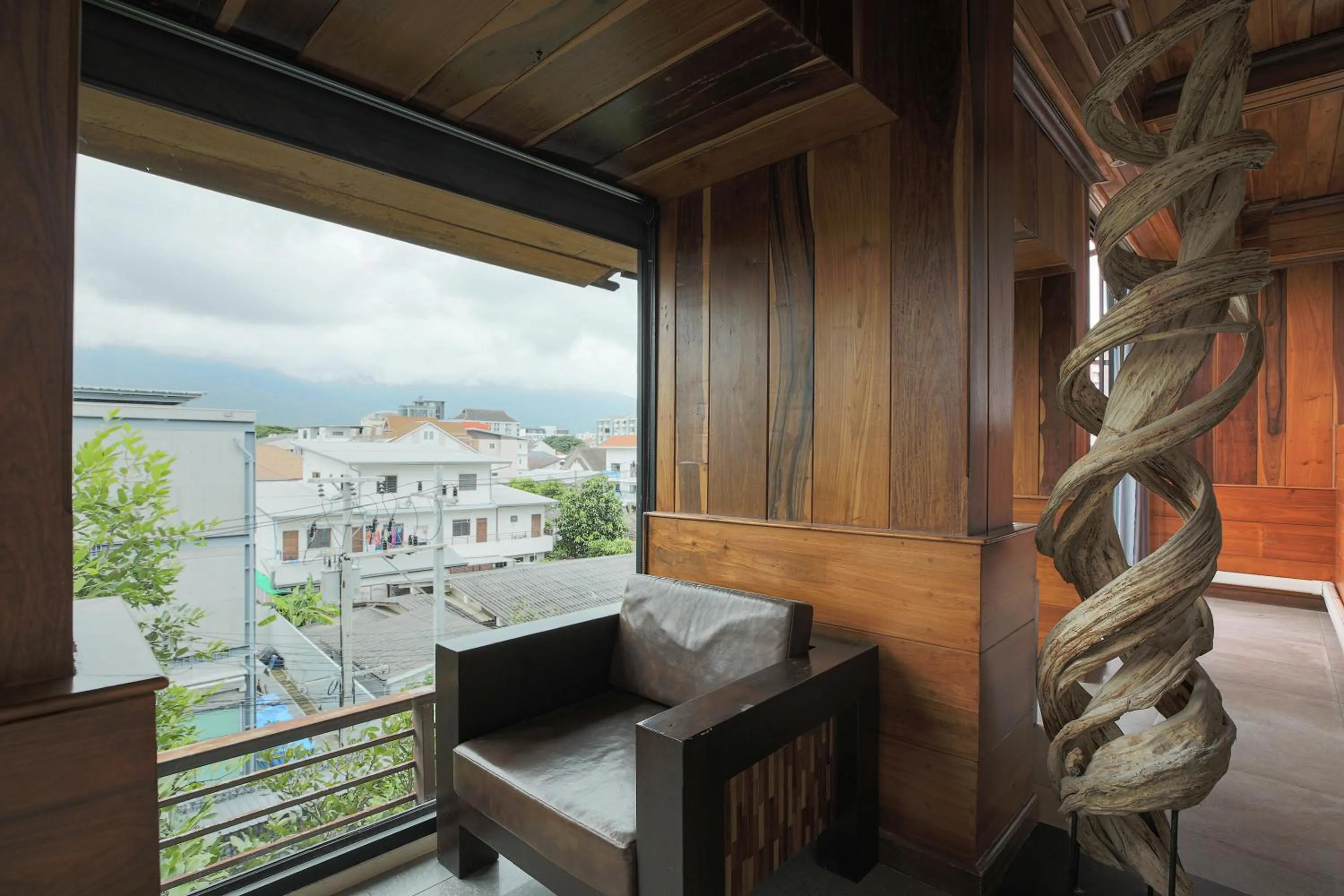 Mountain view in Arbor's house