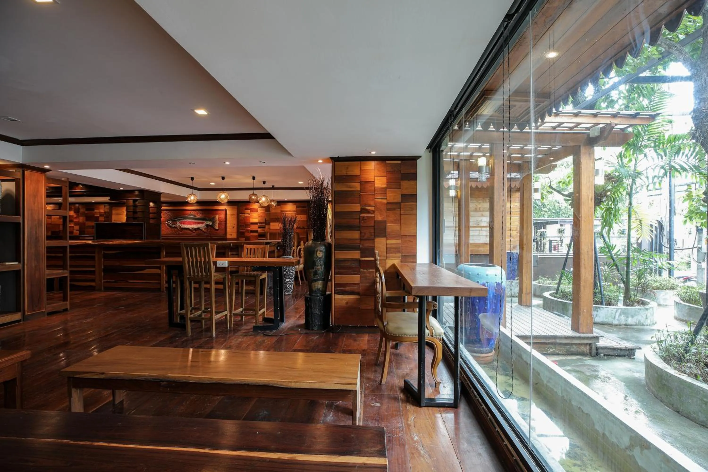 Living room in Arbor's house