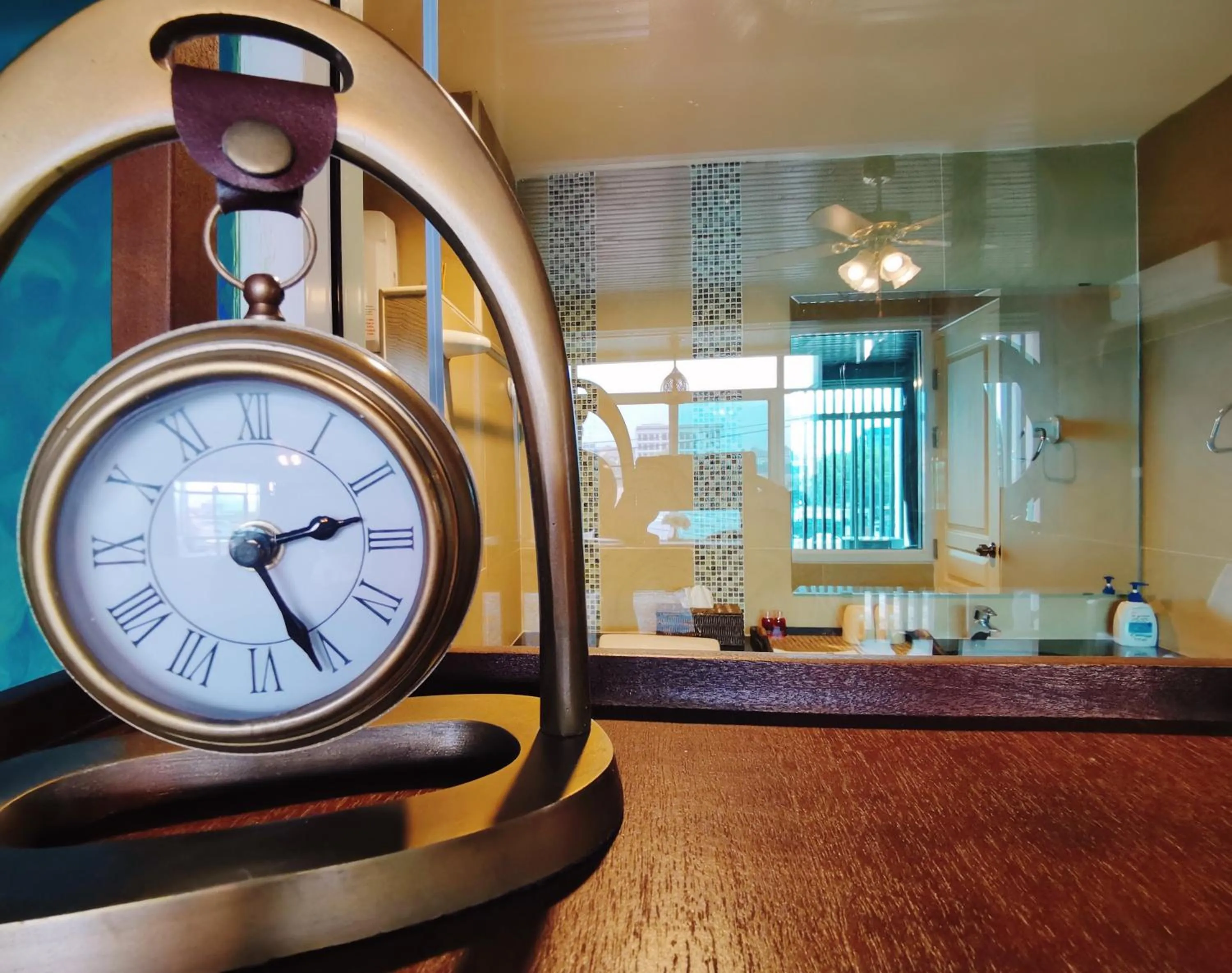 Bathroom in Arbor's house