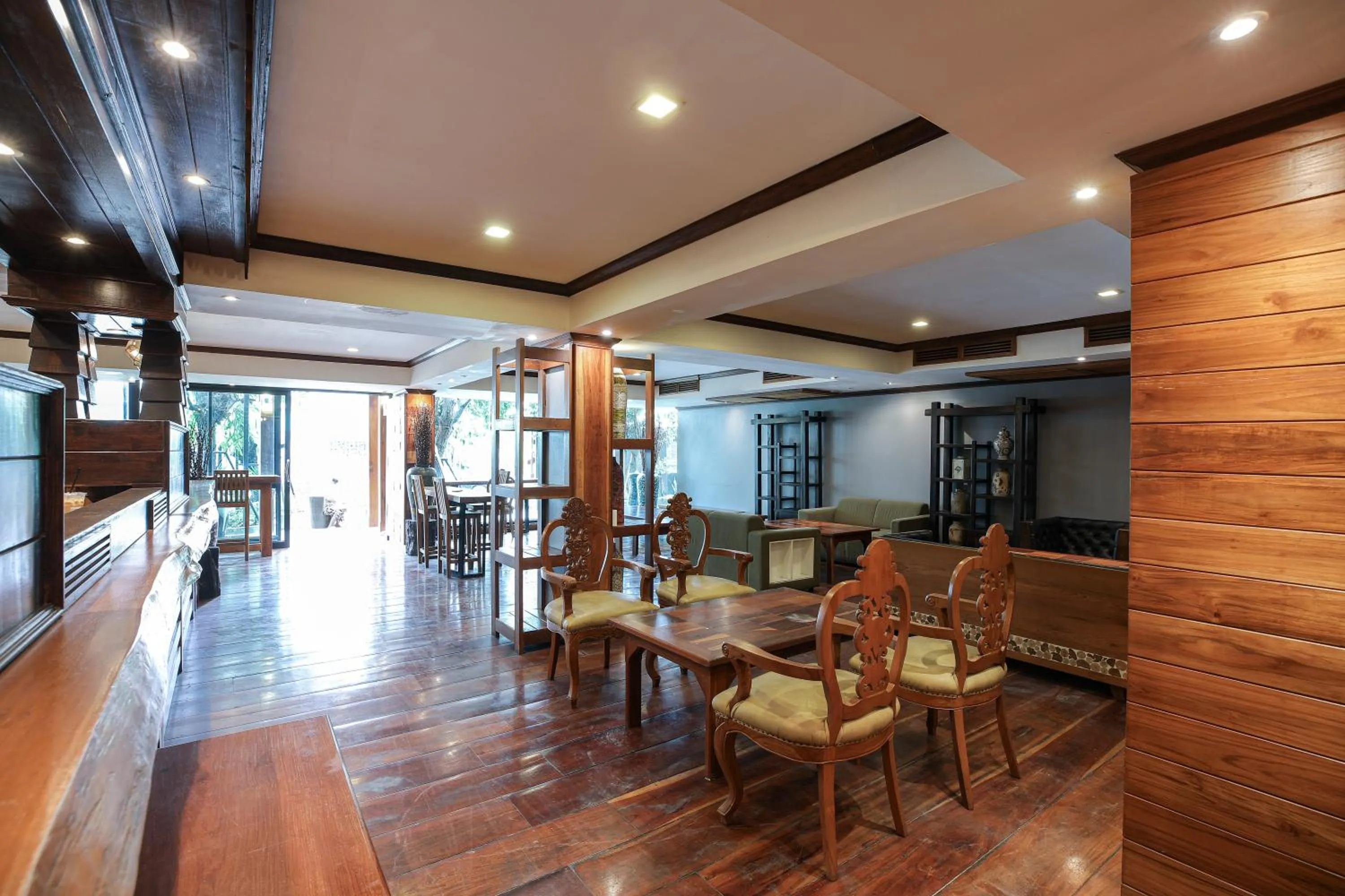 Seating area in Arbor's house