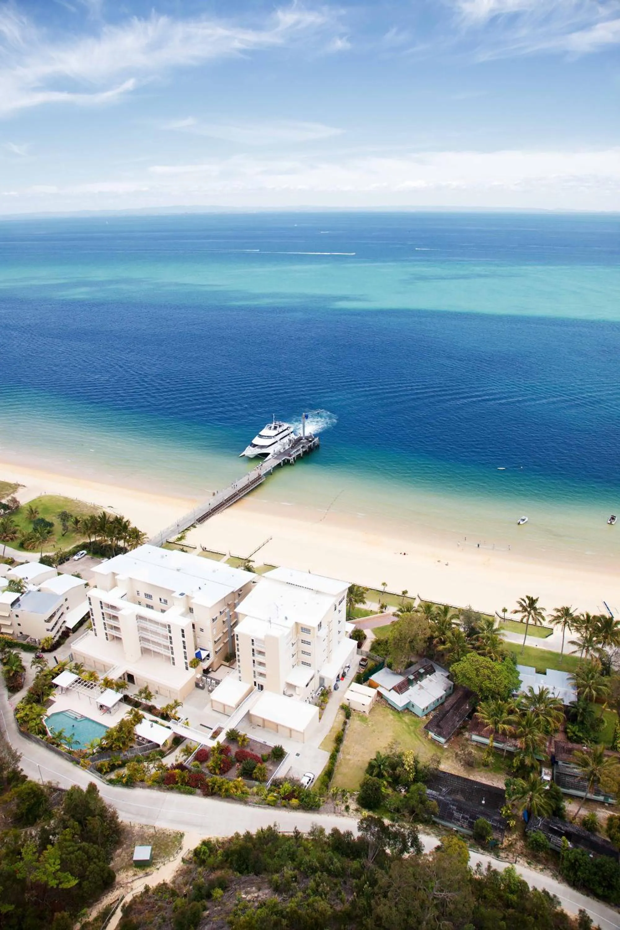 Location in Tangalooma Island Resort