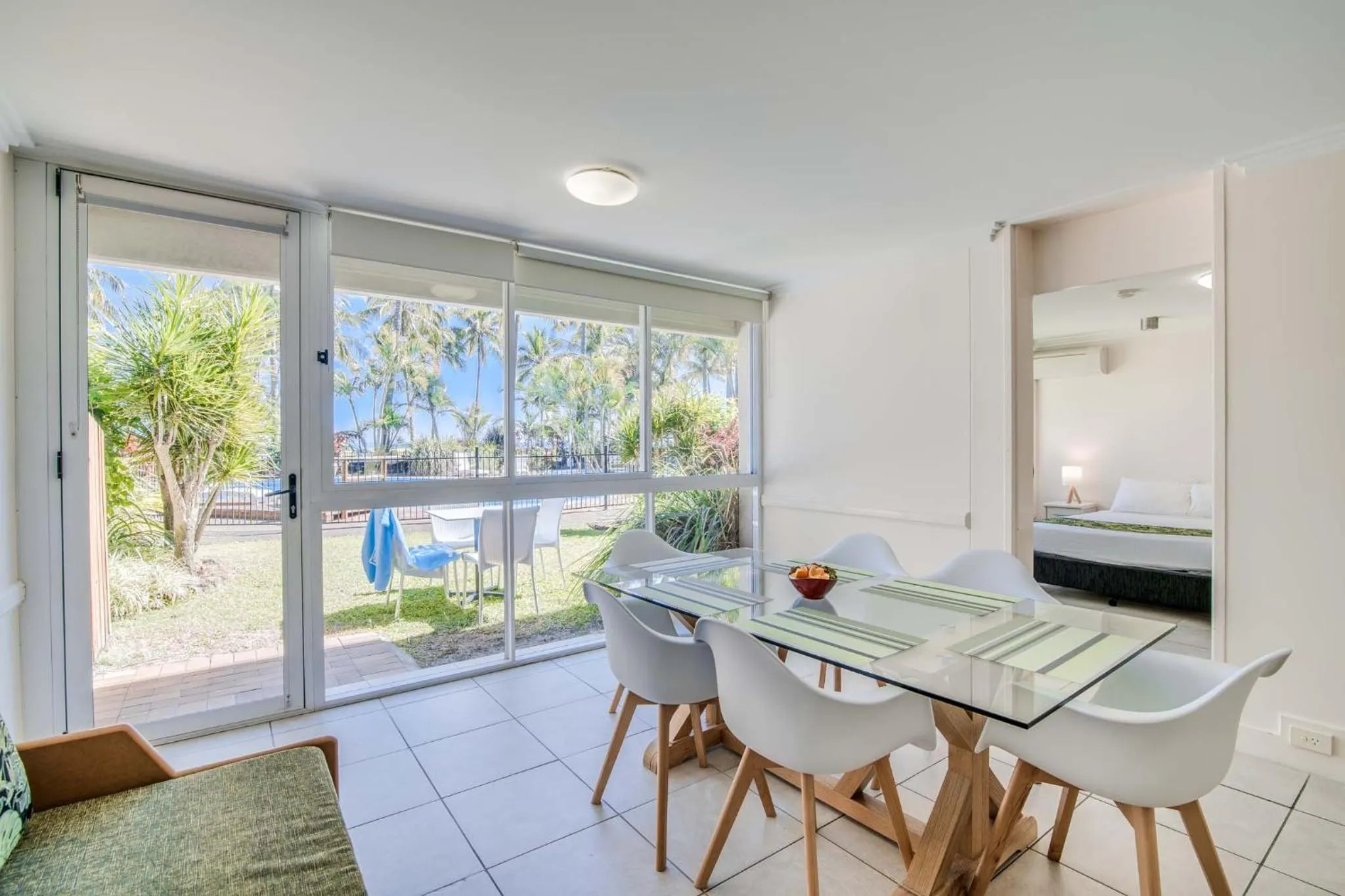 Dining area in Tangalooma Island Resort