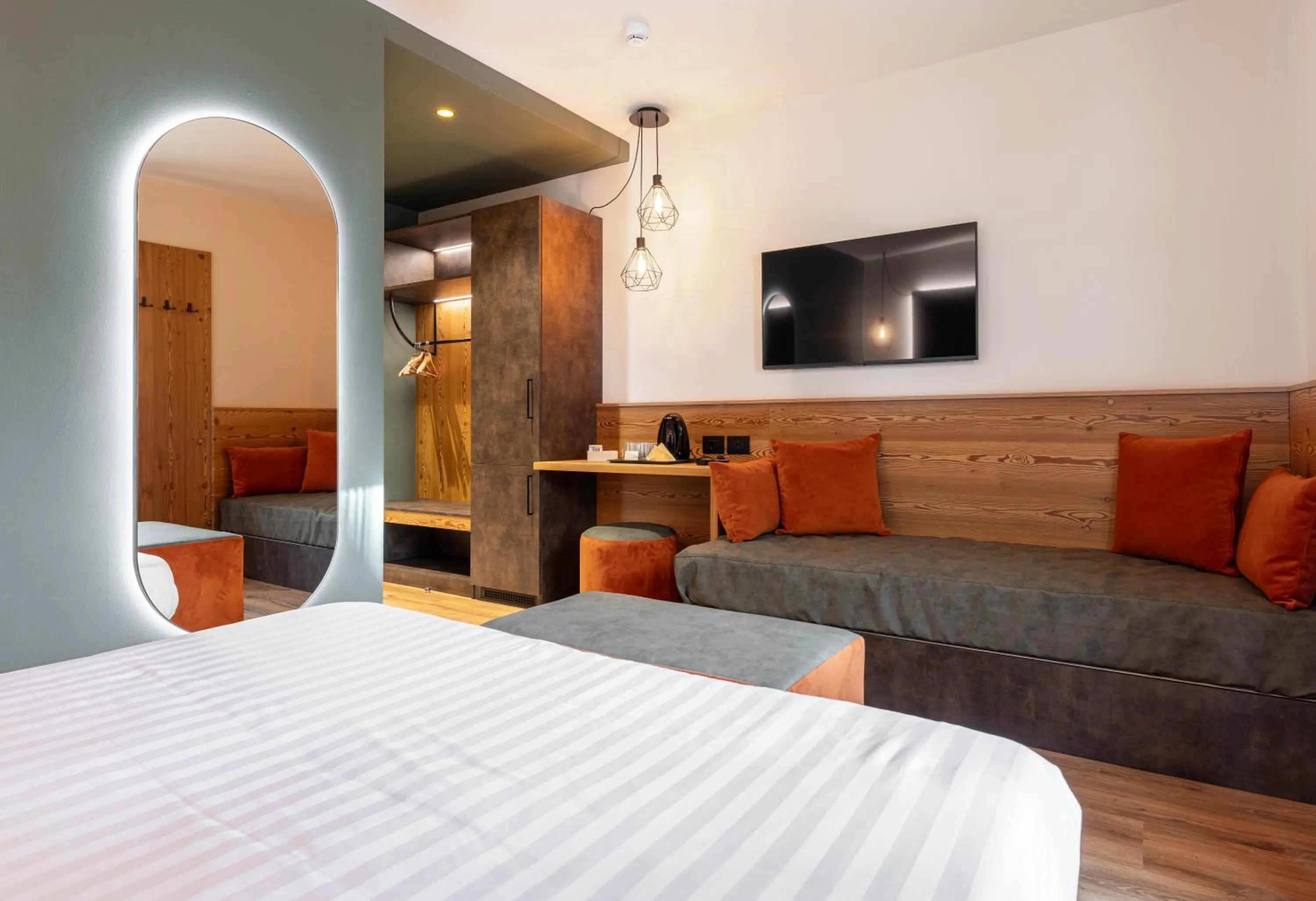 Bedroom, Bed in Hotel Laste'