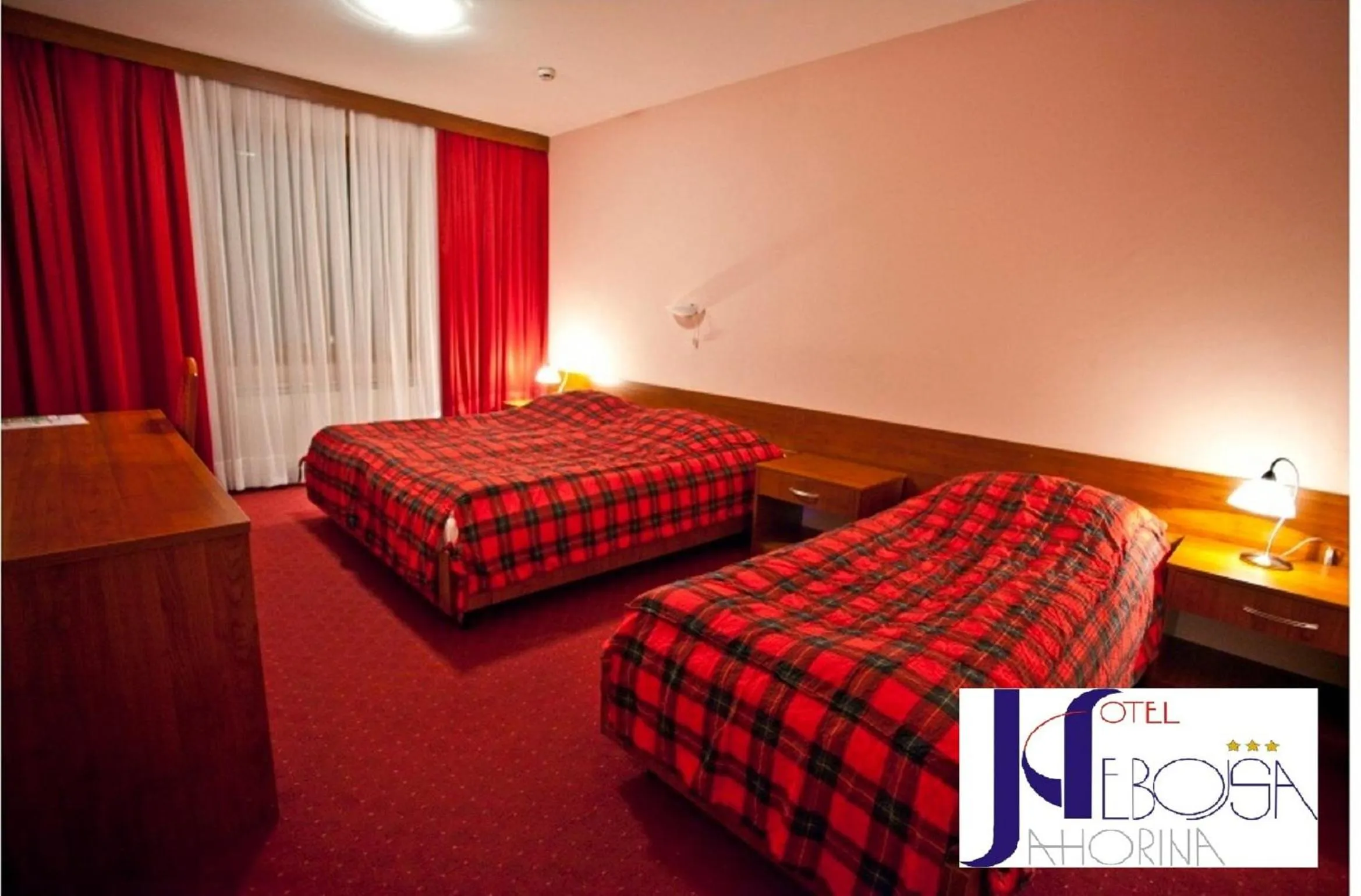 Bed in Hotel Nebojša Jahorina