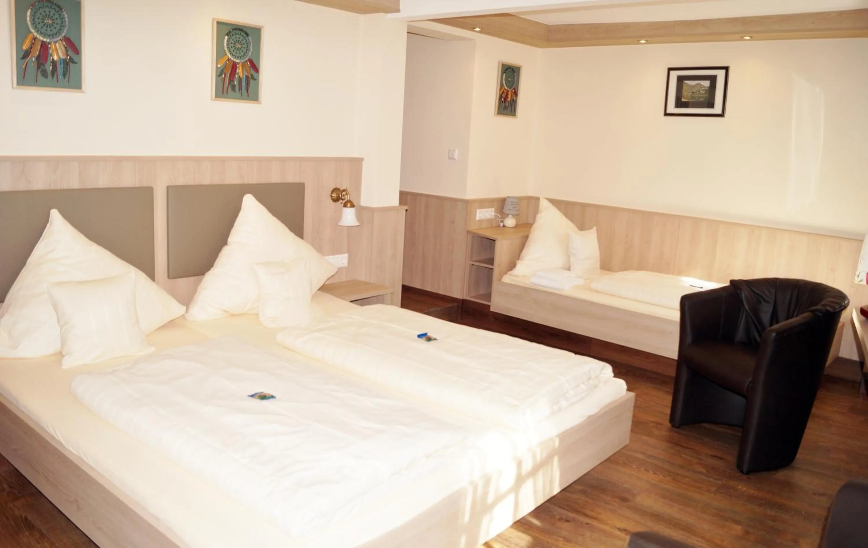 Photo of the whole room, Bed in Hotel Gute Quelle