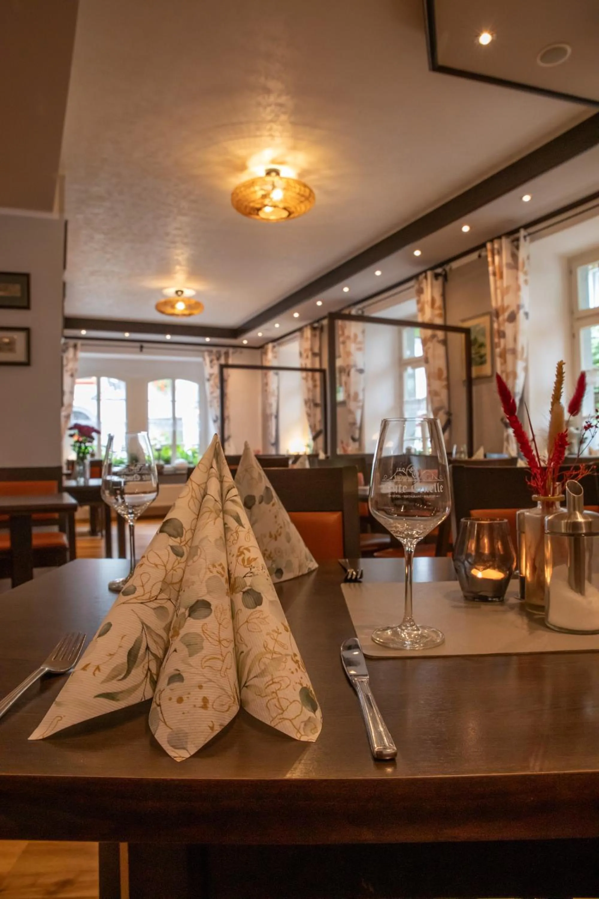 Restaurant/places to eat in Hotel Gute Quelle