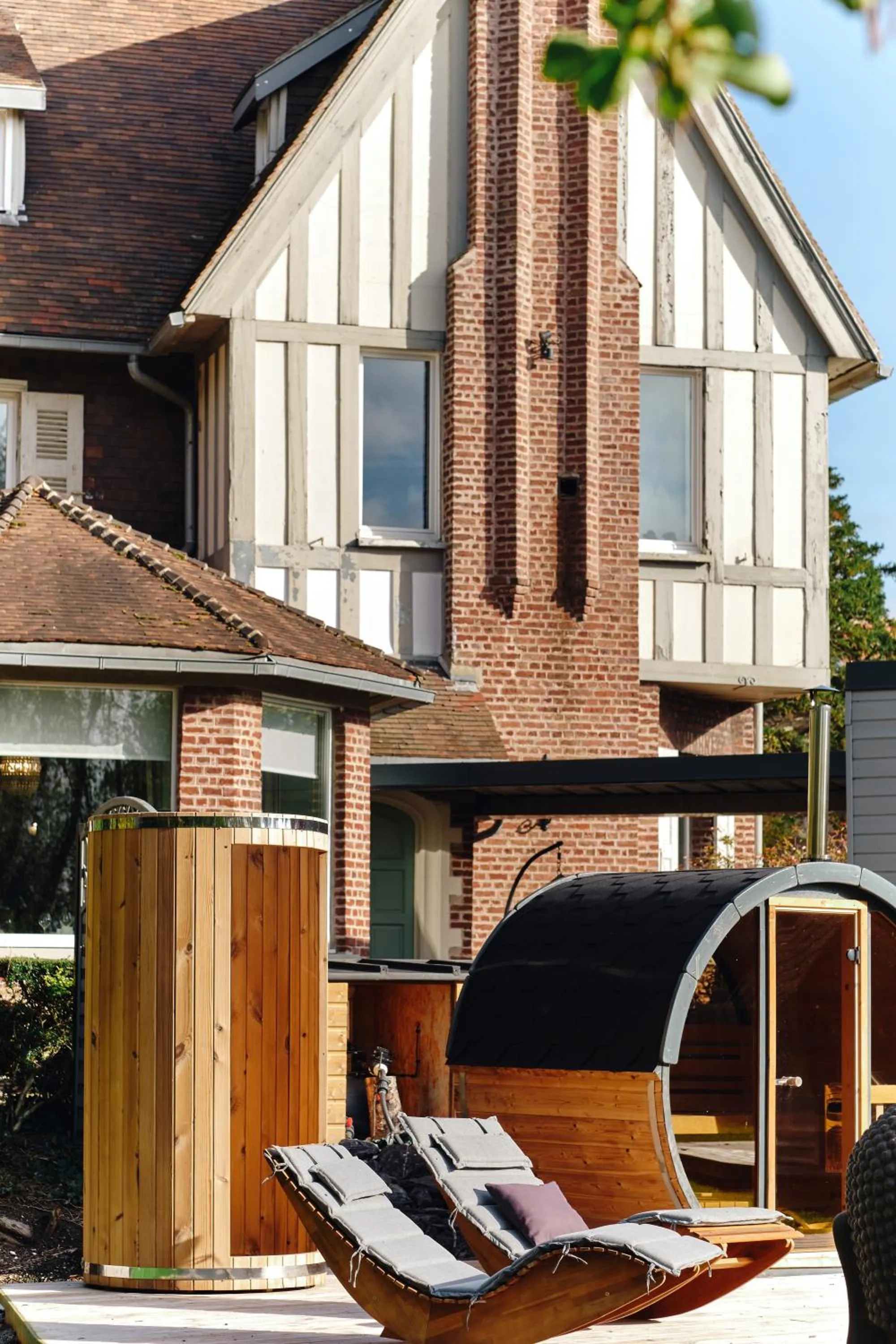 Spa and wellness centre/facilities in Au Petit Manoir