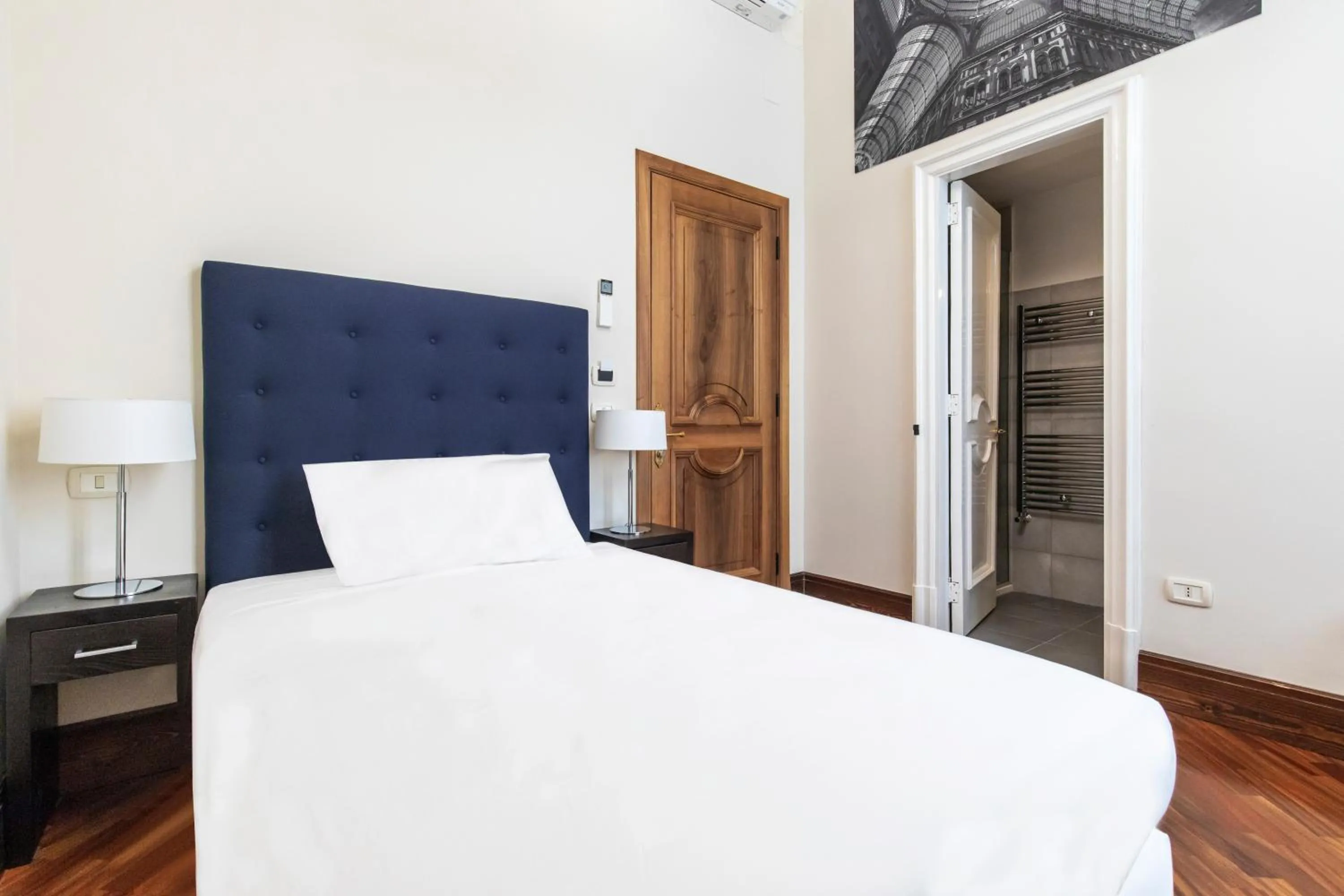 Bed in Gramsci Suites