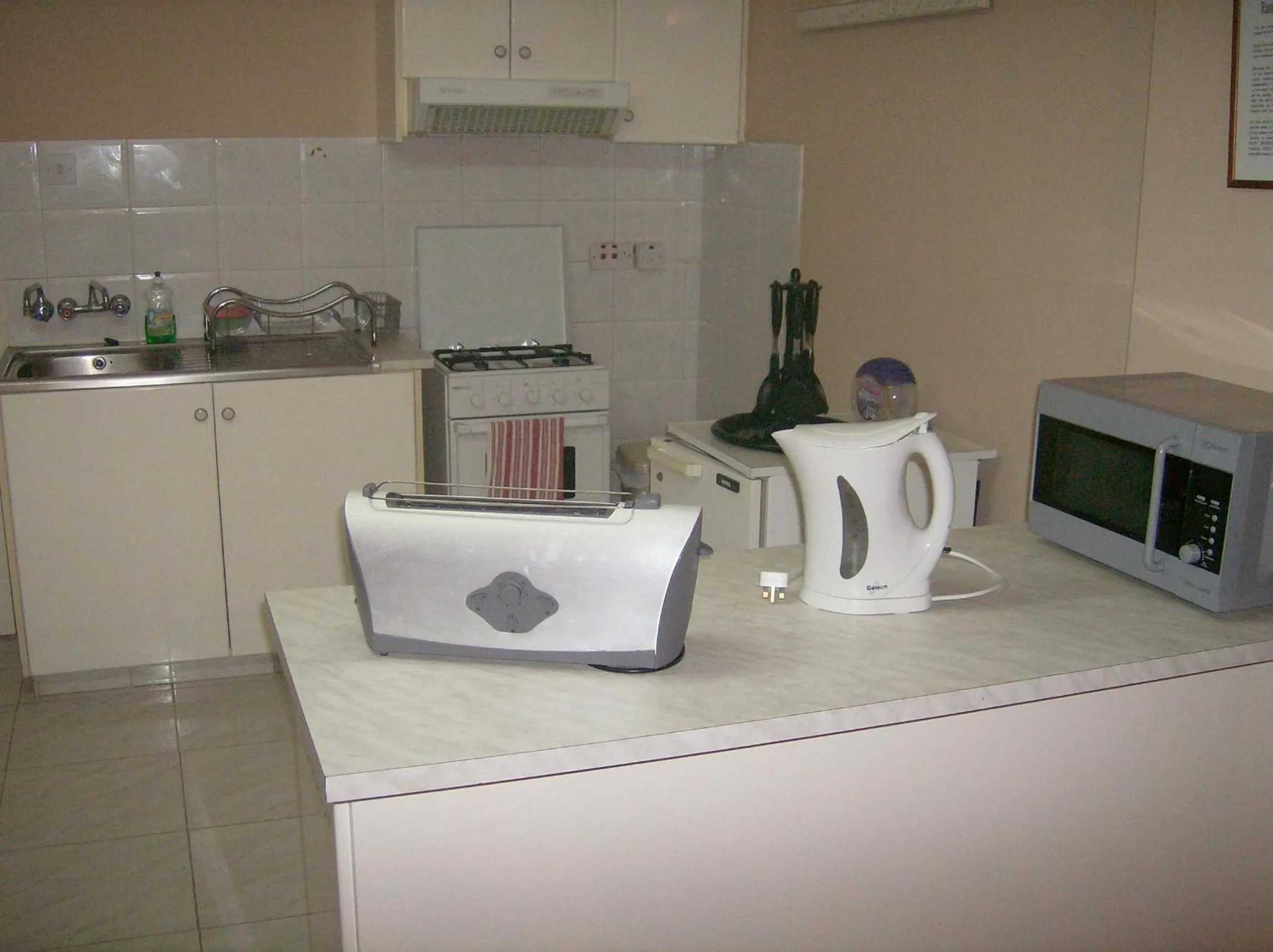 Kitchen or kitchenette in Rantzo Holiday Apartments