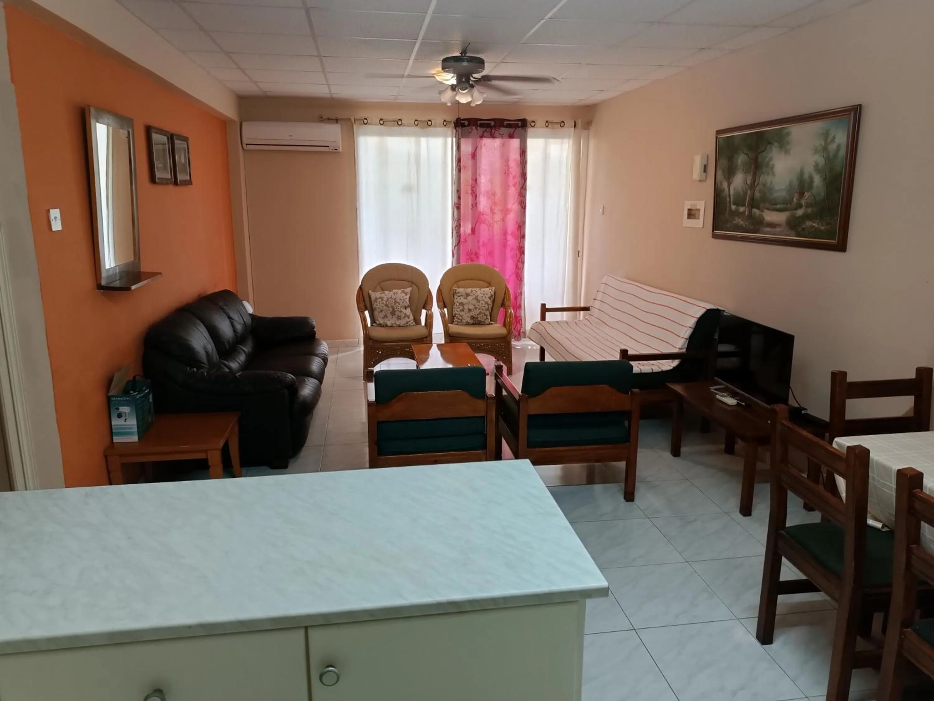 Living room in Rantzo Holiday Apartments