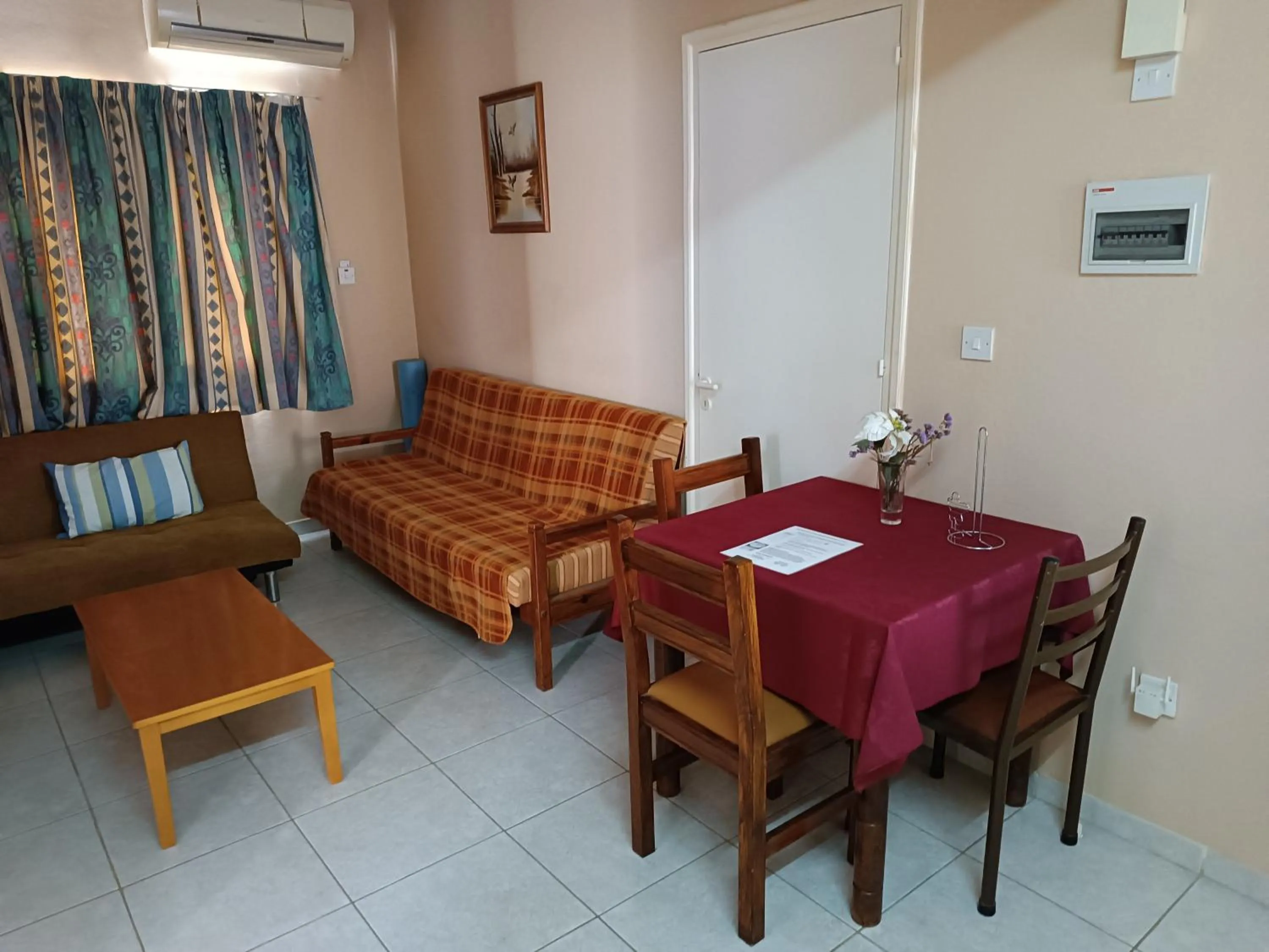 Living room in Rantzo Holiday Apartments