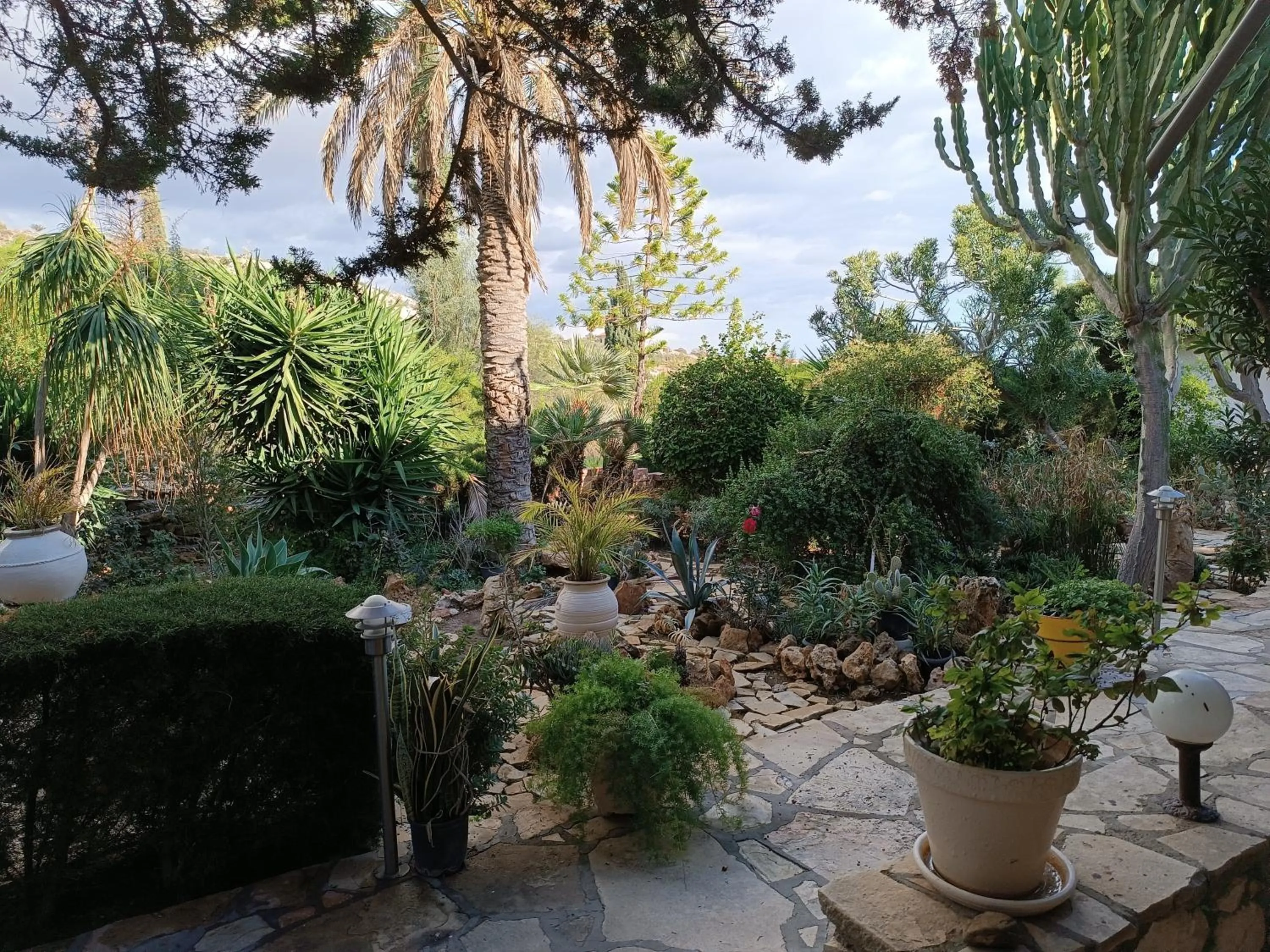 Garden in Rantzo Holiday Apartments