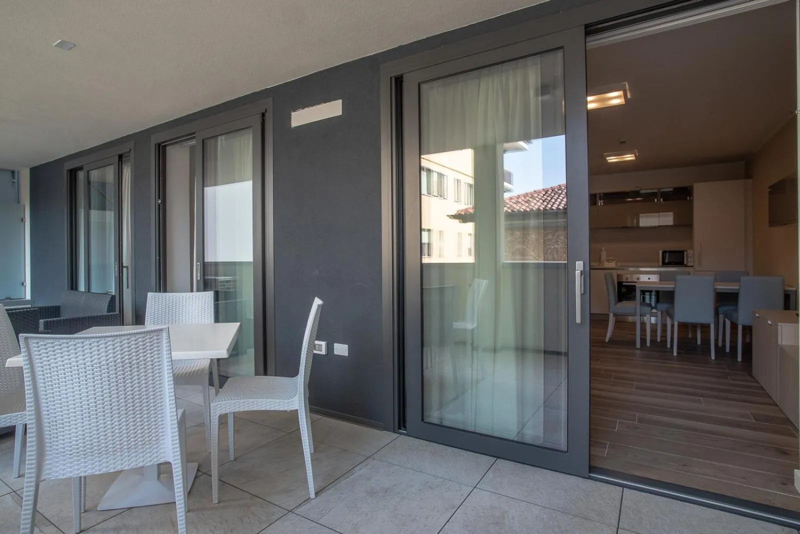 Balcony/Terrace in Aparthotel Miramare
