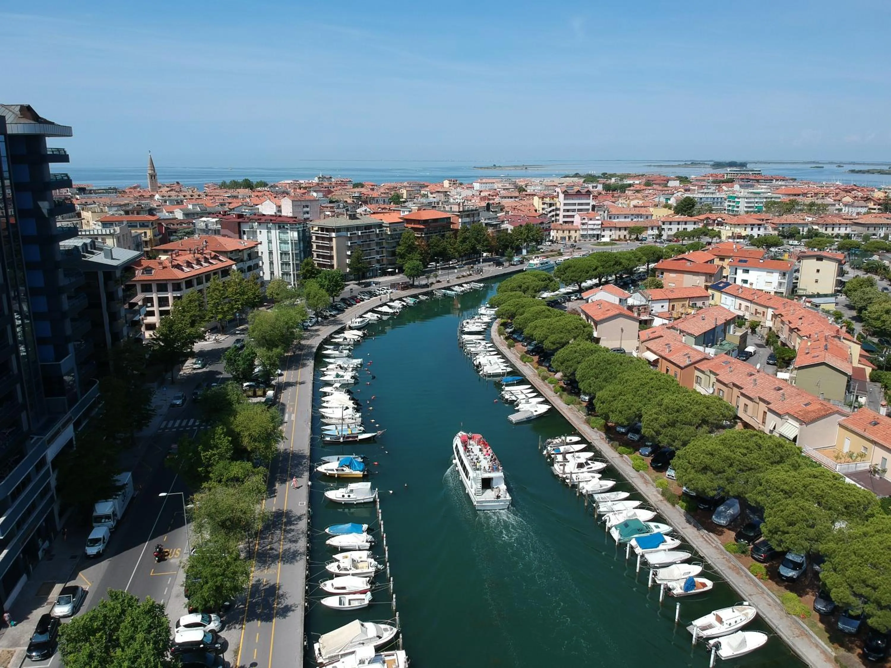 City view in Aparthotel Miramare