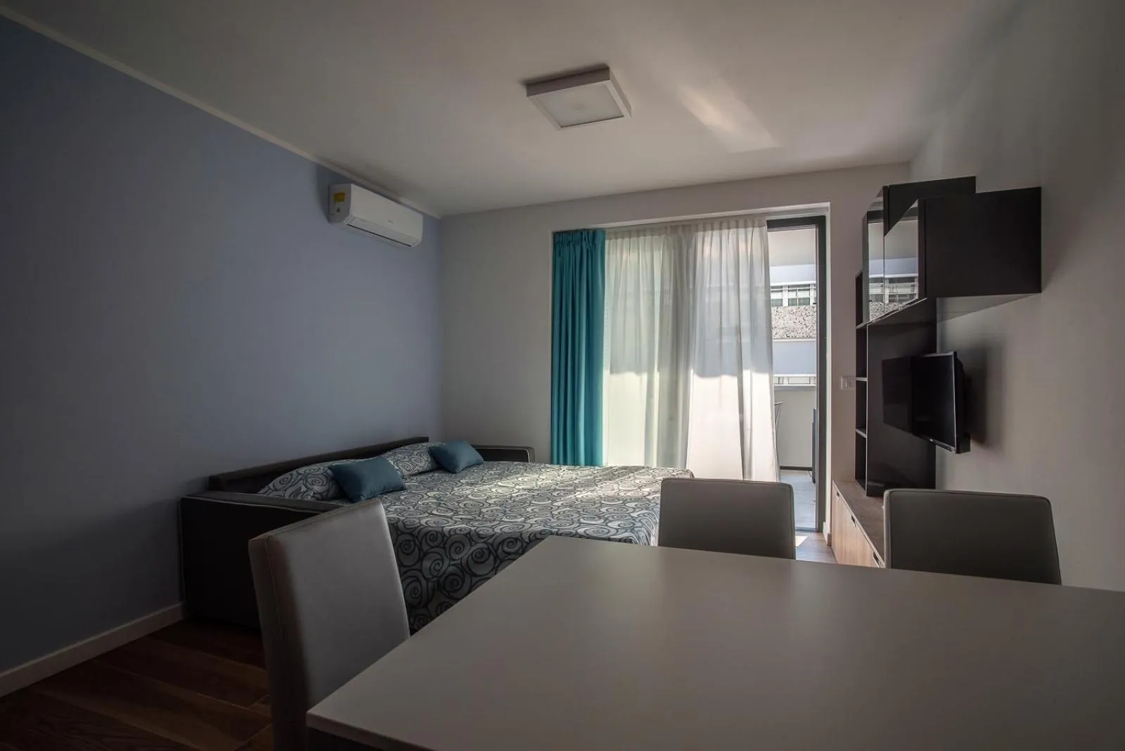 Dining area in Aparthotel Miramare