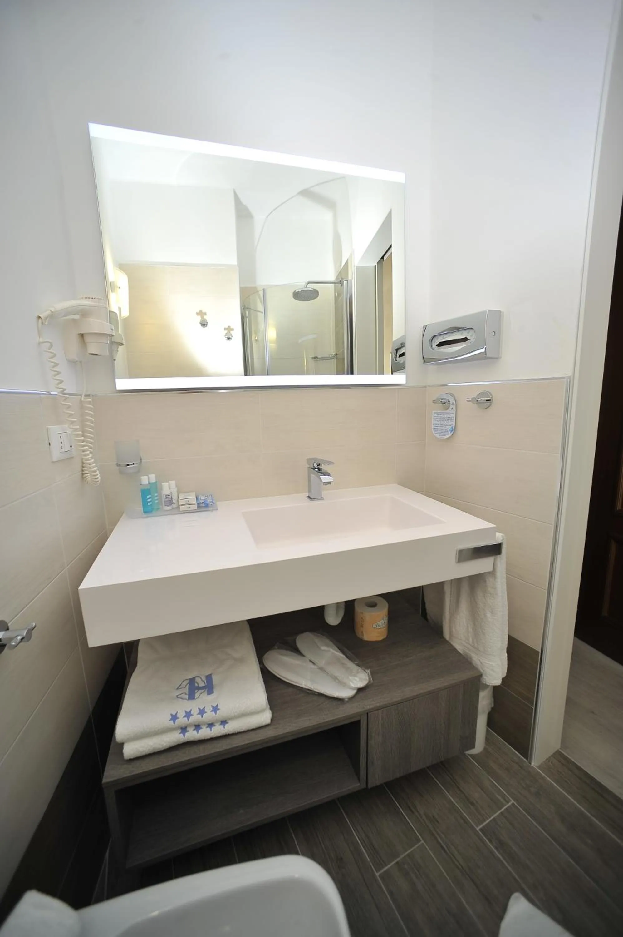 Toilet in Hotel Corallo