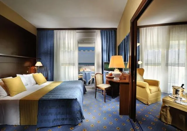 Bed in Hotel Corallo