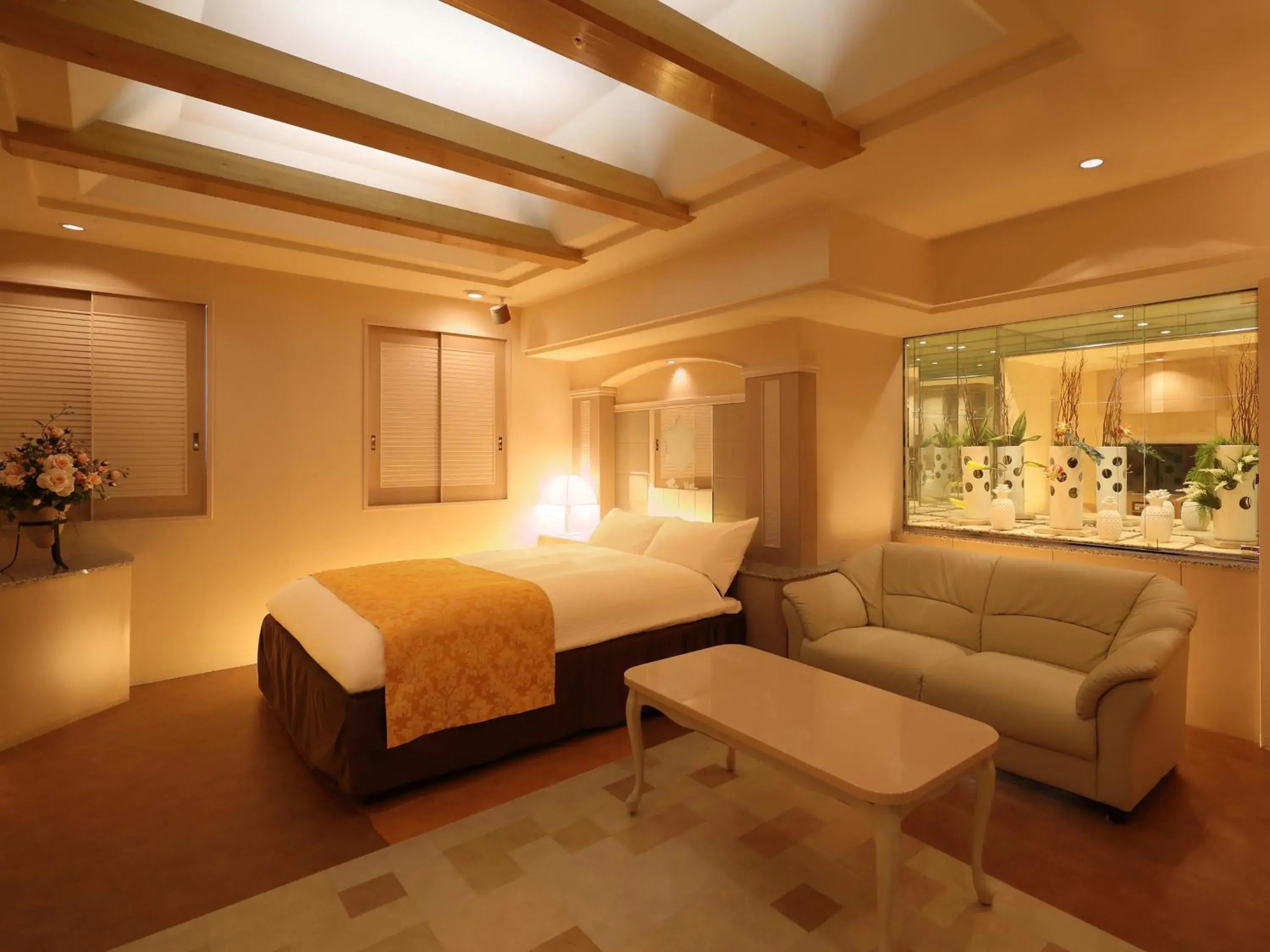 Bed in Hotel Fine Garden Nara Horai Bed in Hotel Fine Garden Nara Horai