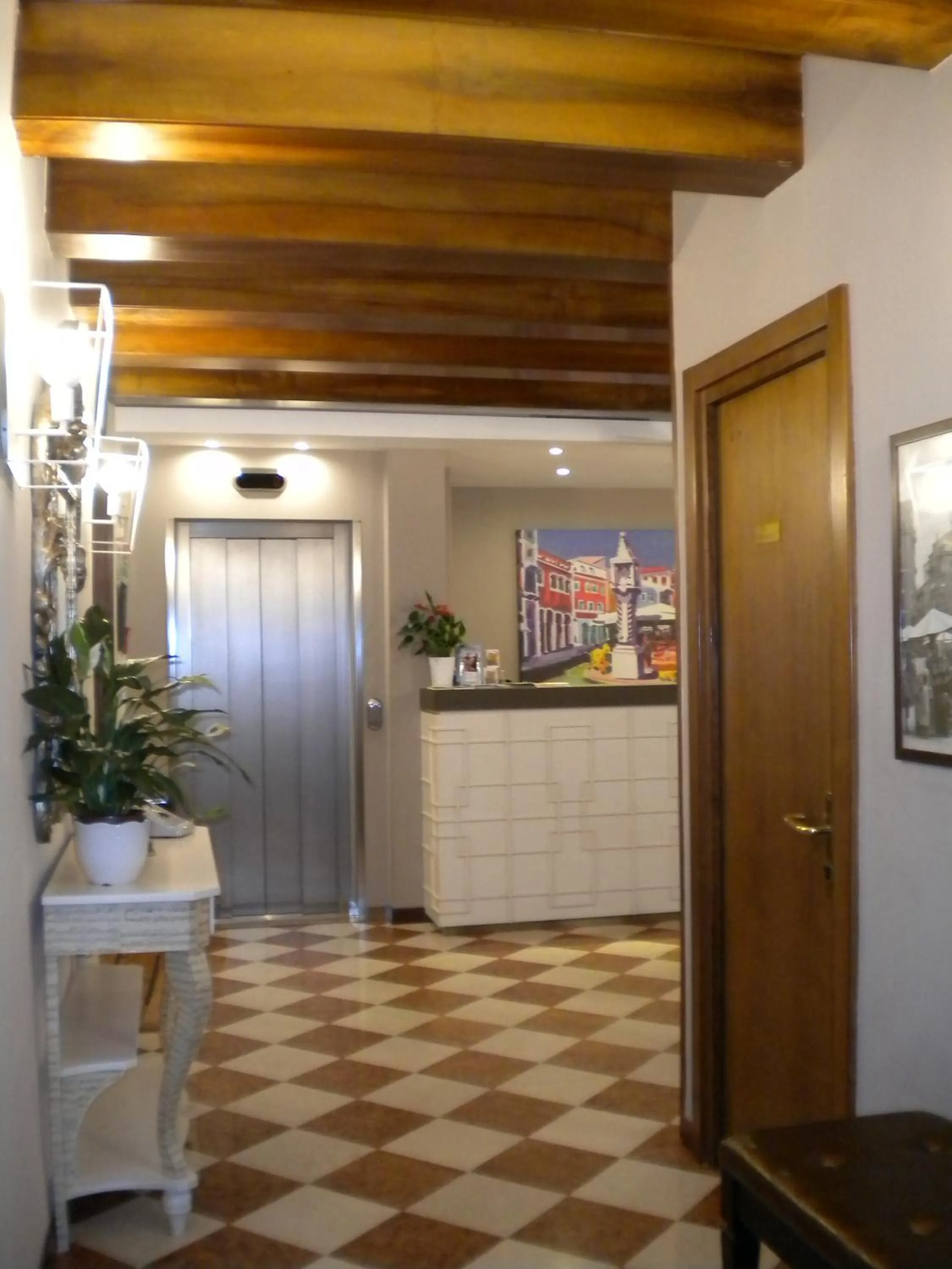 Lobby or reception in Hotel Aurora