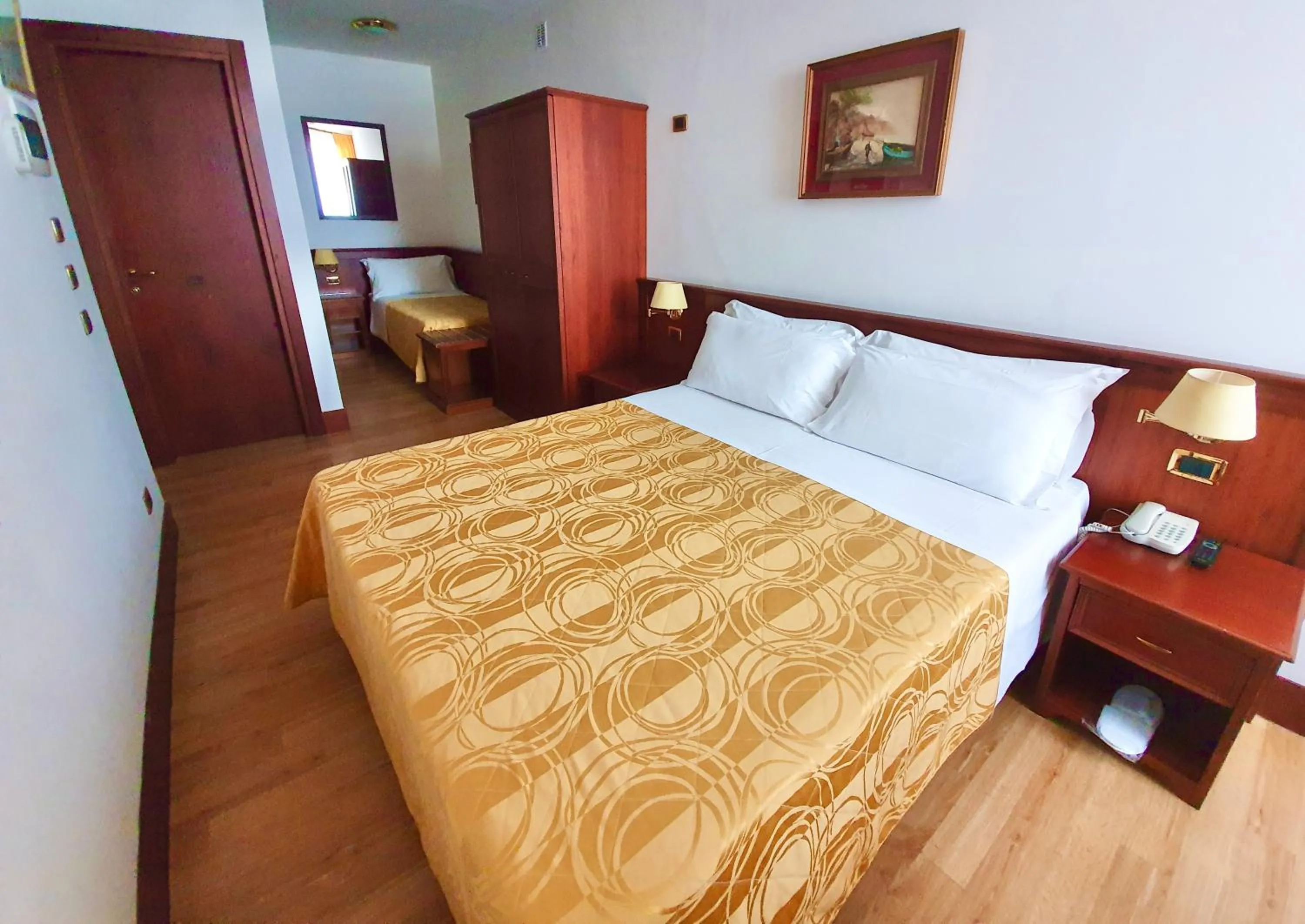 Bedroom, Bed in Hotel Aurora