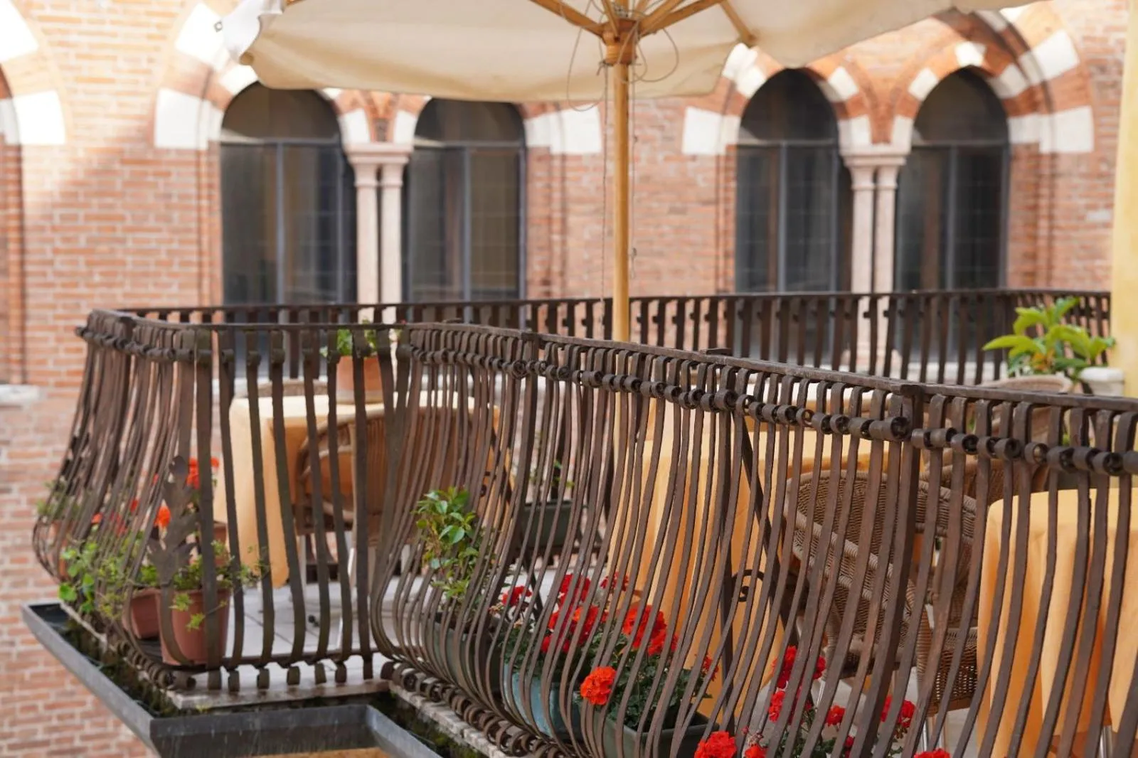 Balcony/Terrace in Hotel Aurora