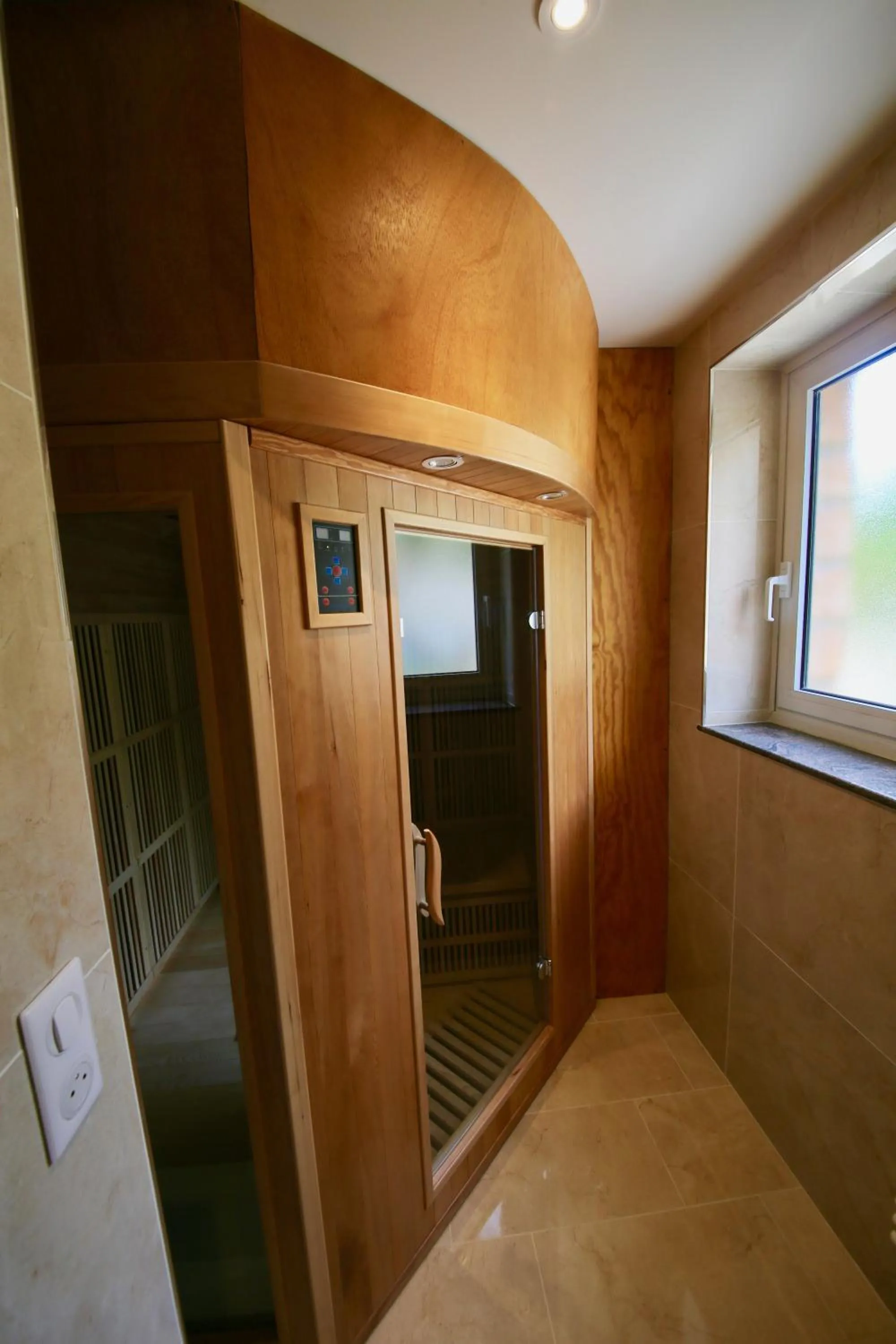 Sauna in Hotel Restaurant Le Centenaire